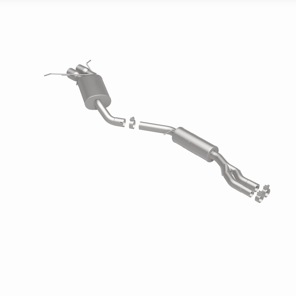 MagnaFlow Exhaust Products 16525 - Touring Series Polished Cat-Back System 5