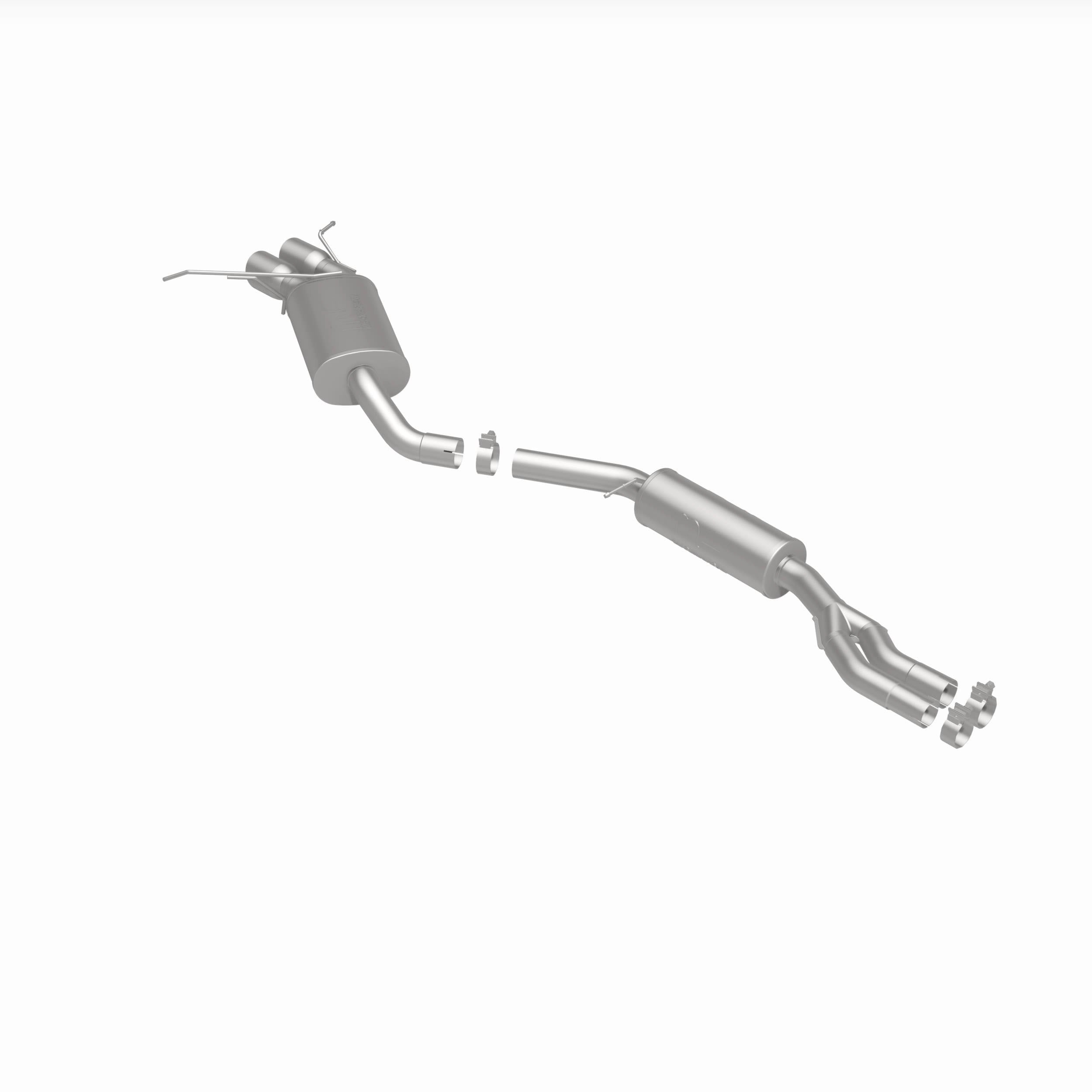 MagnaFlow Exhaust Products 16525 - Touring Series Polished Cat-Back System 5