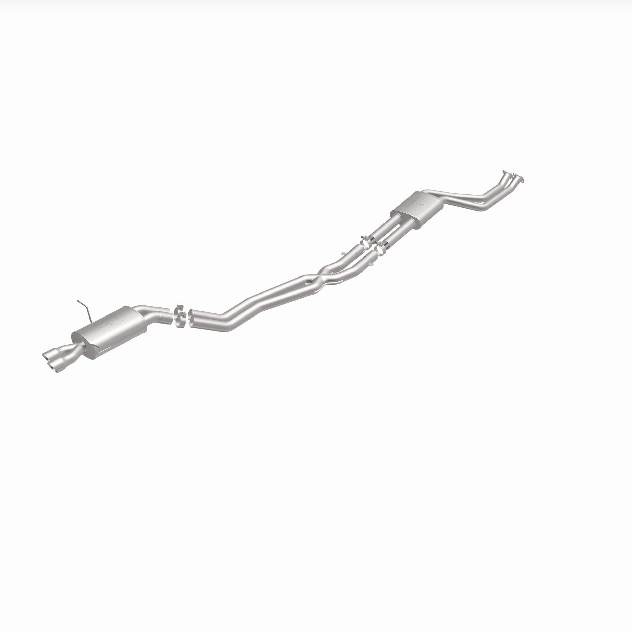 MagnaFlow Exhaust Products 16532 - Touring Series Polished Cat-Back System 1