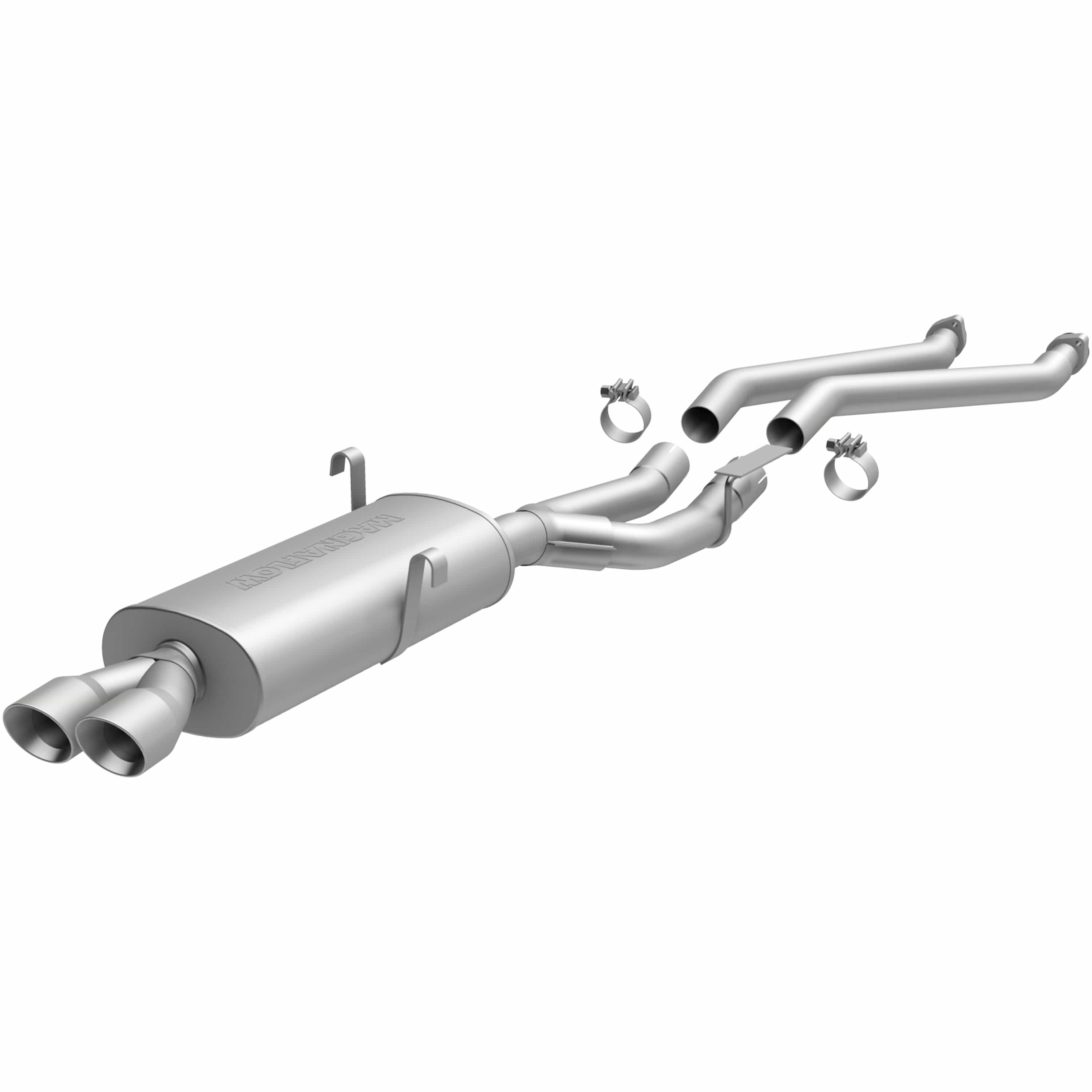 MagnaFlow Exhaust Products Exhaust MagnaFlow Exhaust Products 16535 - Touring Series Polished Cat-Back System