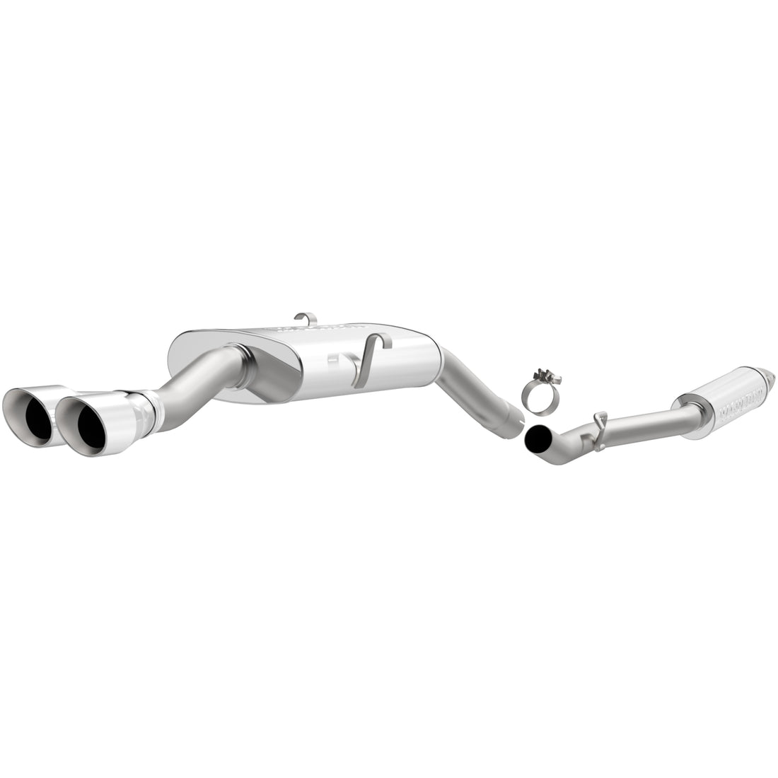 MagnaFlow Exhaust Products 16536 - Touring Series Polished Cat-Back System 1
