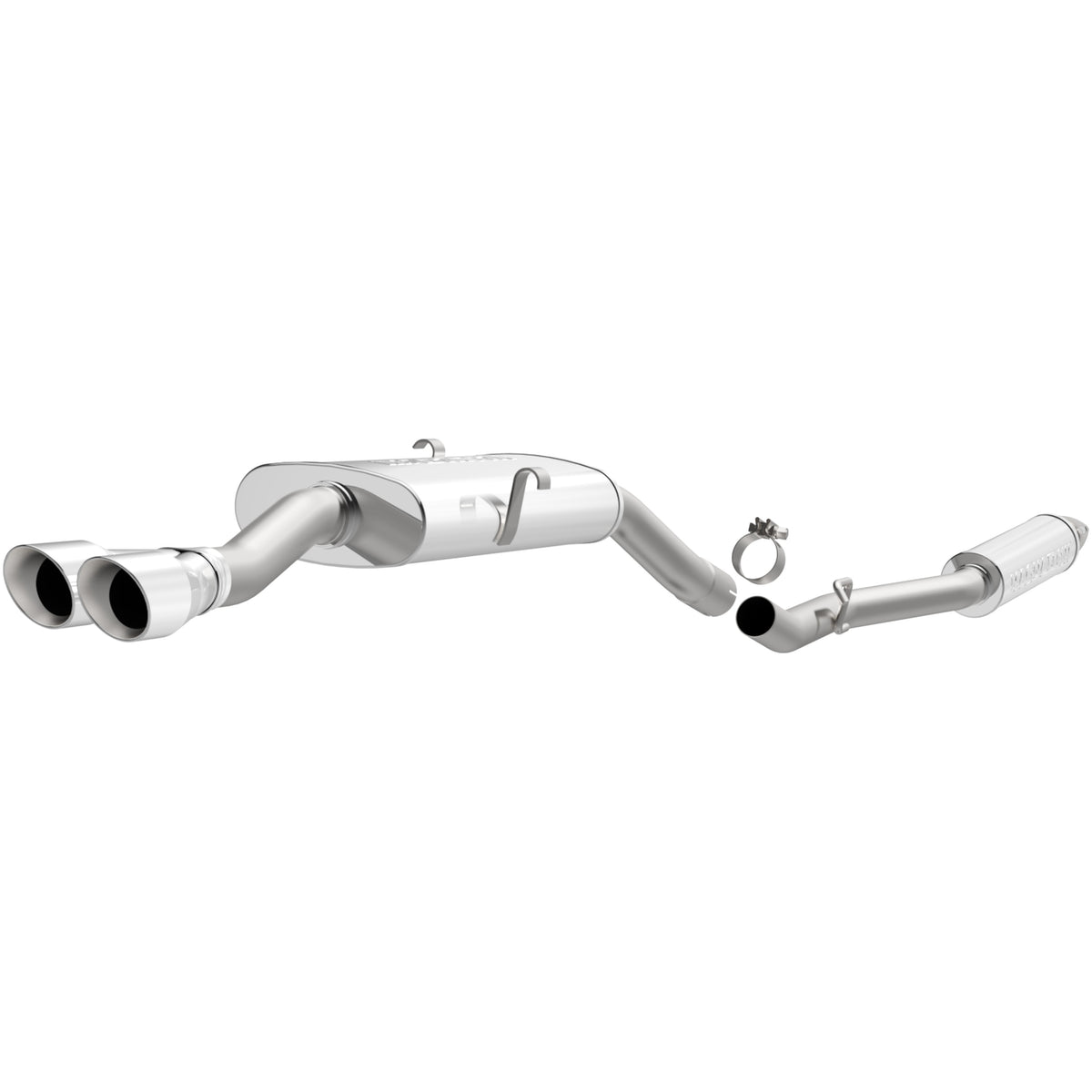 MagnaFlow Exhaust Products 16536 - Touring Series Polished Cat-Back System 1