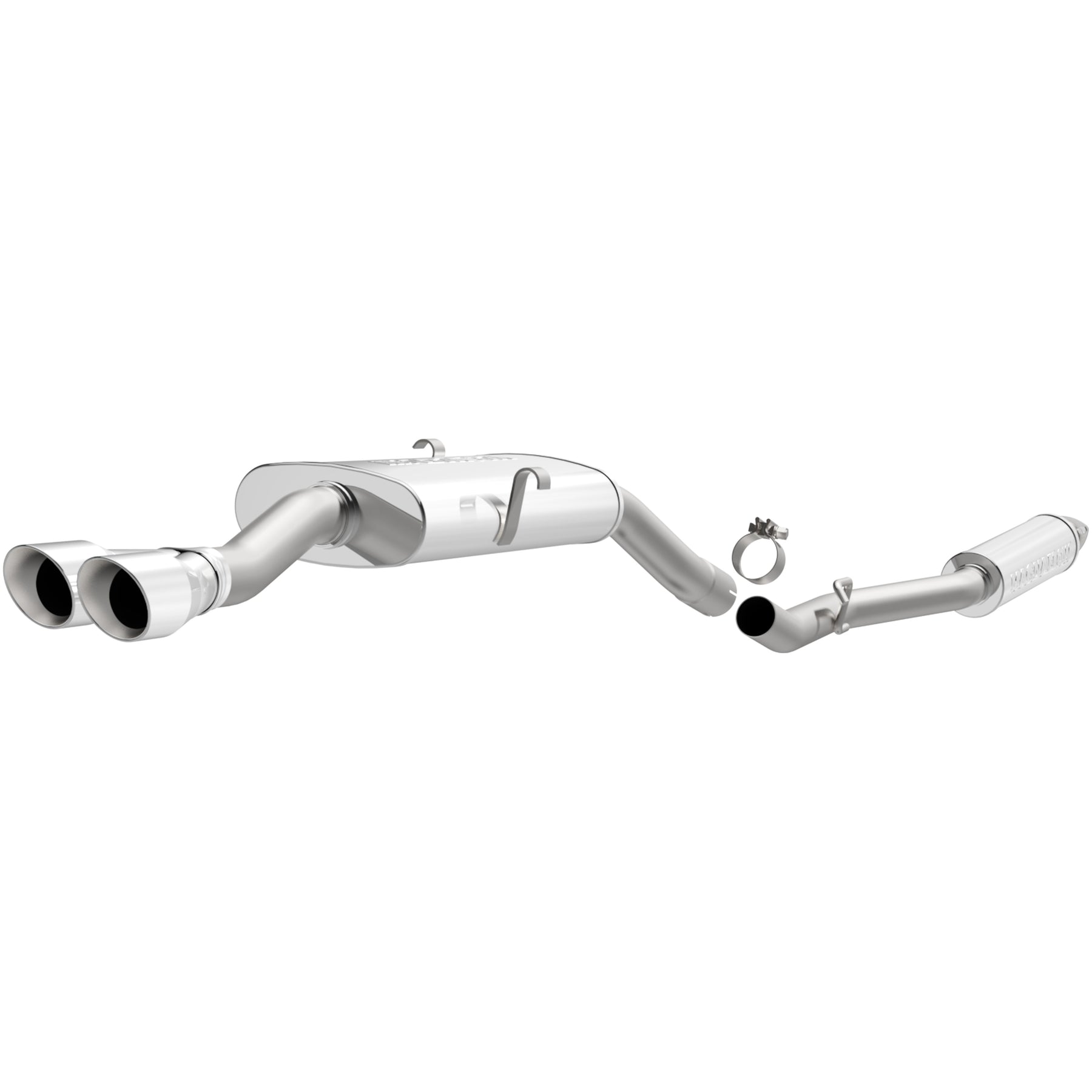 MagnaFlow Exhaust Products 16536 - Touring Series Polished Cat-Back System 1