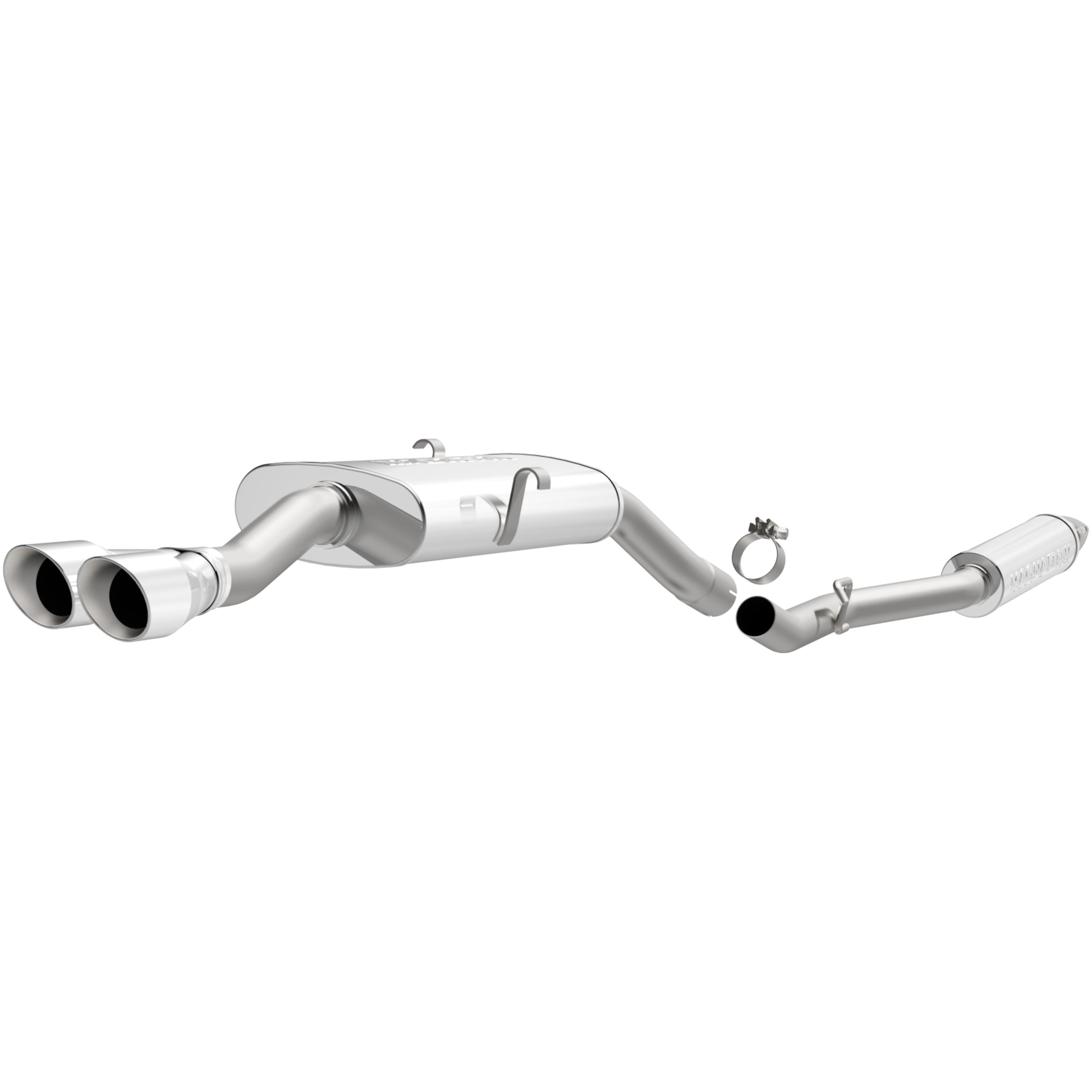 MagnaFlow Exhaust Products 16536 - Touring Series Polished Cat-Back System 1