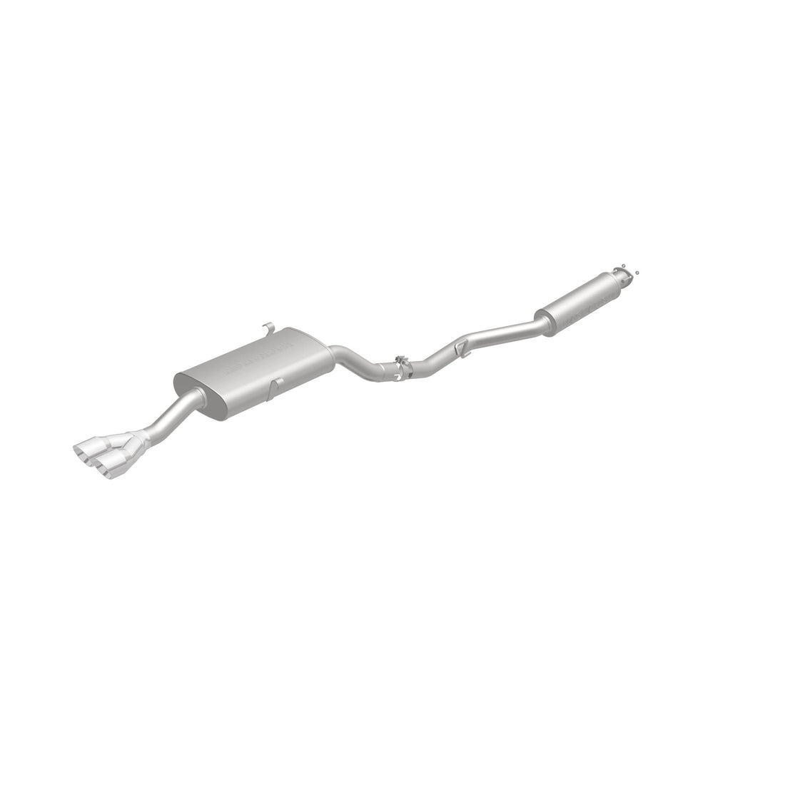MagnaFlow Exhaust Products 16536 - Touring Series Polished Cat-Back System 2
