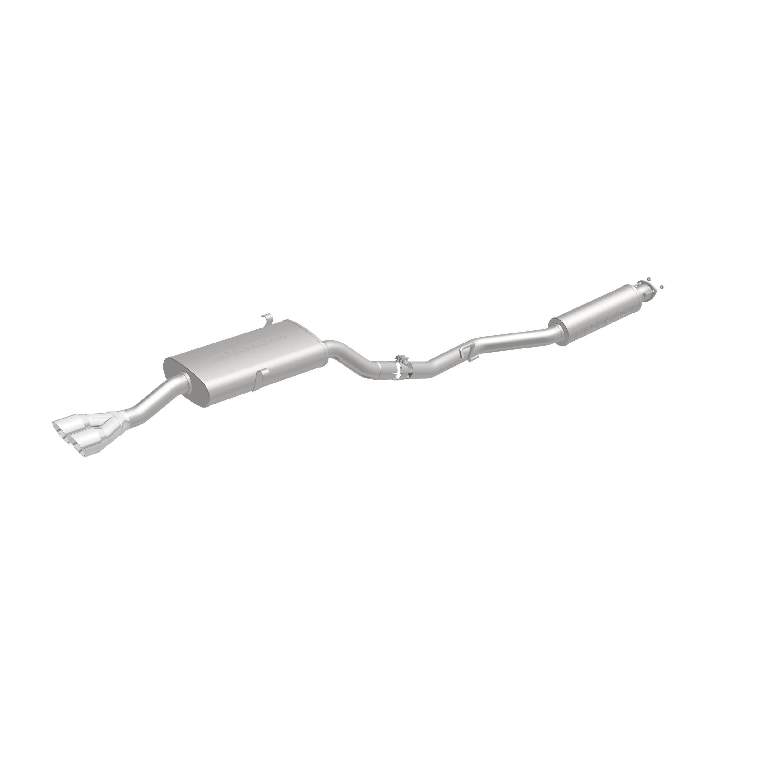 MagnaFlow Exhaust Products 16536 - Touring Series Polished Cat-Back System 4