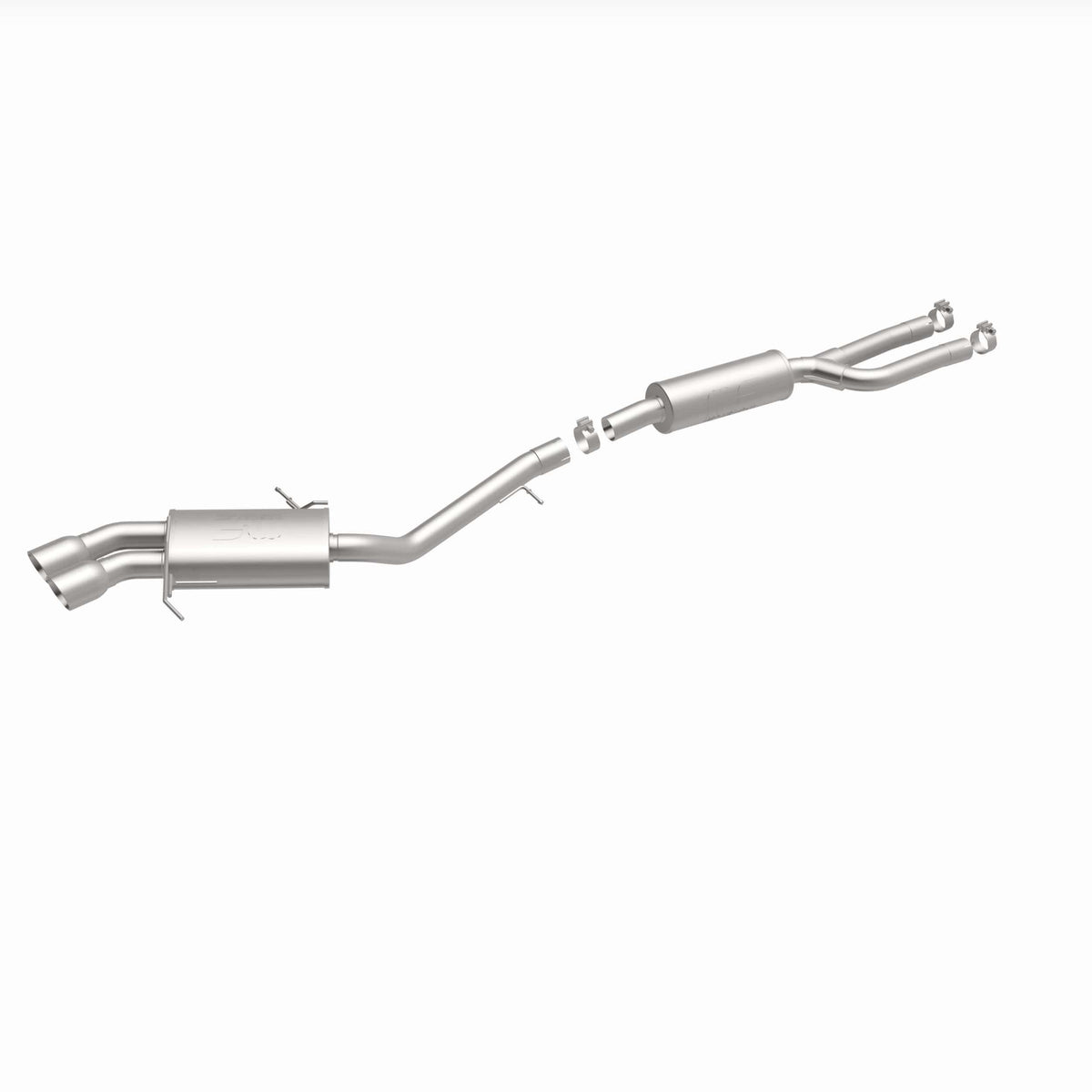MagnaFlow Exhaust Products Exhaust MagnaFlow Exhaust Products 16537 - Touring Series Polished Cat-Back System