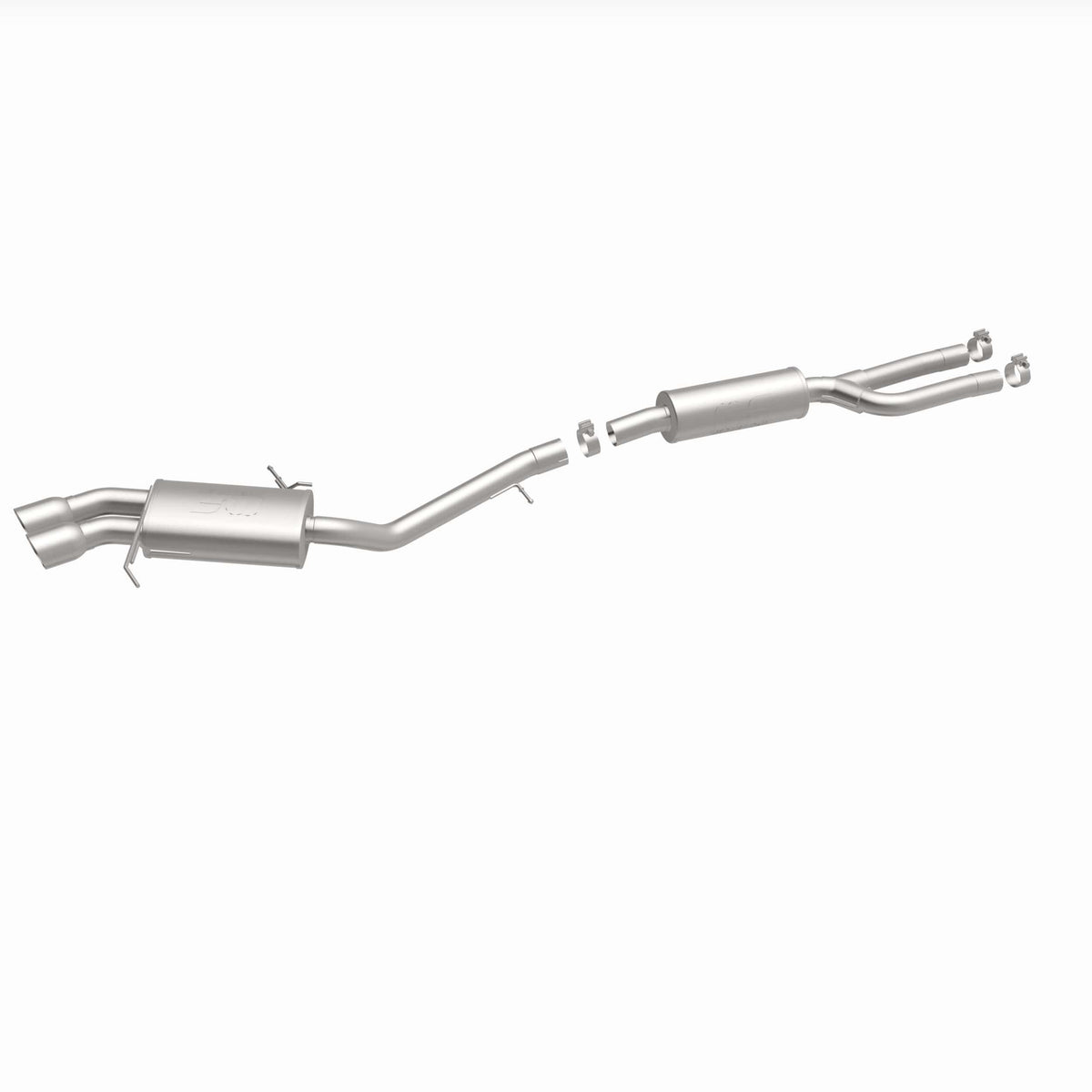 MagnaFlow Exhaust Products Exhaust MagnaFlow Exhaust Products 16537 - Touring Series Polished Cat-Back System