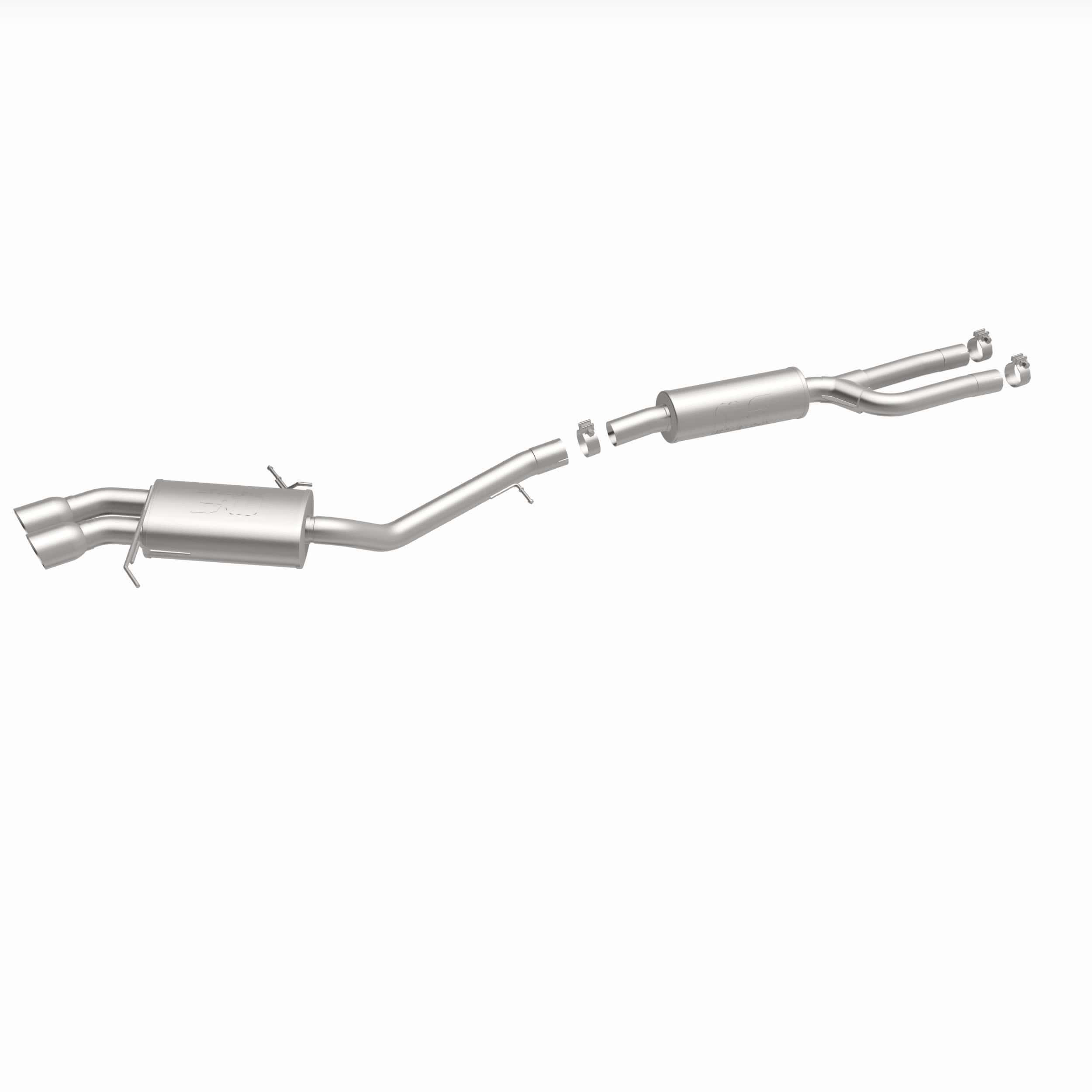 MagnaFlow Exhaust Products Exhaust MagnaFlow Exhaust Products 16537 - Touring Series Polished Cat-Back System
