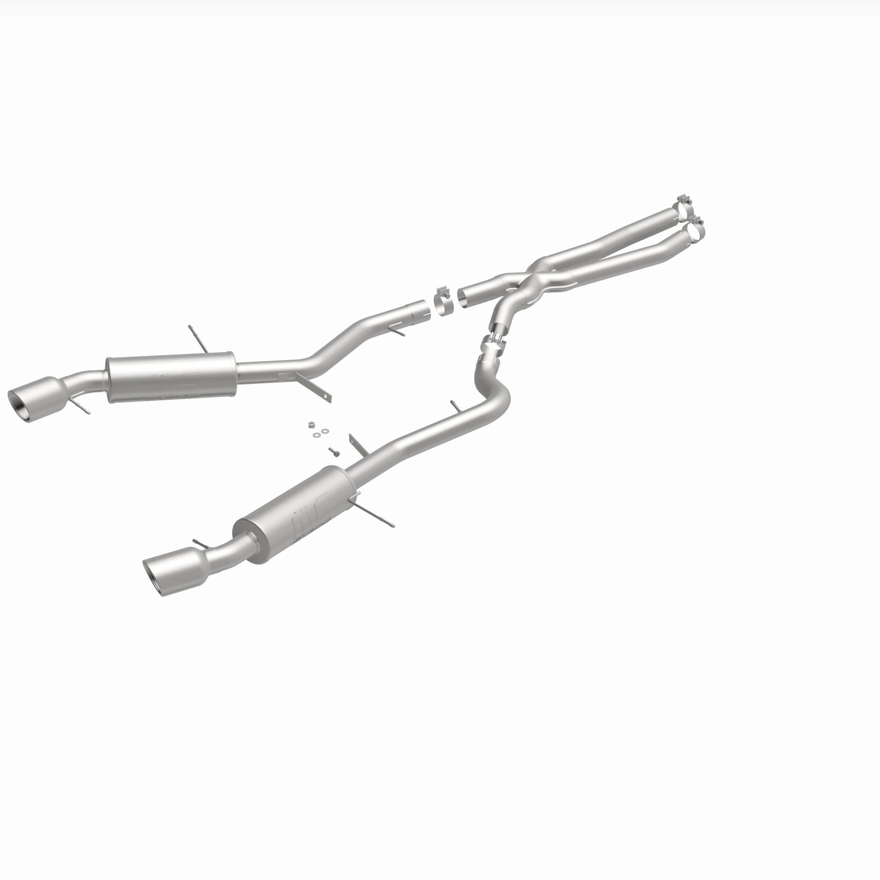 MagnaFlow Exhaust Products 16542 - Sport Series Polished Cat-Back System 4