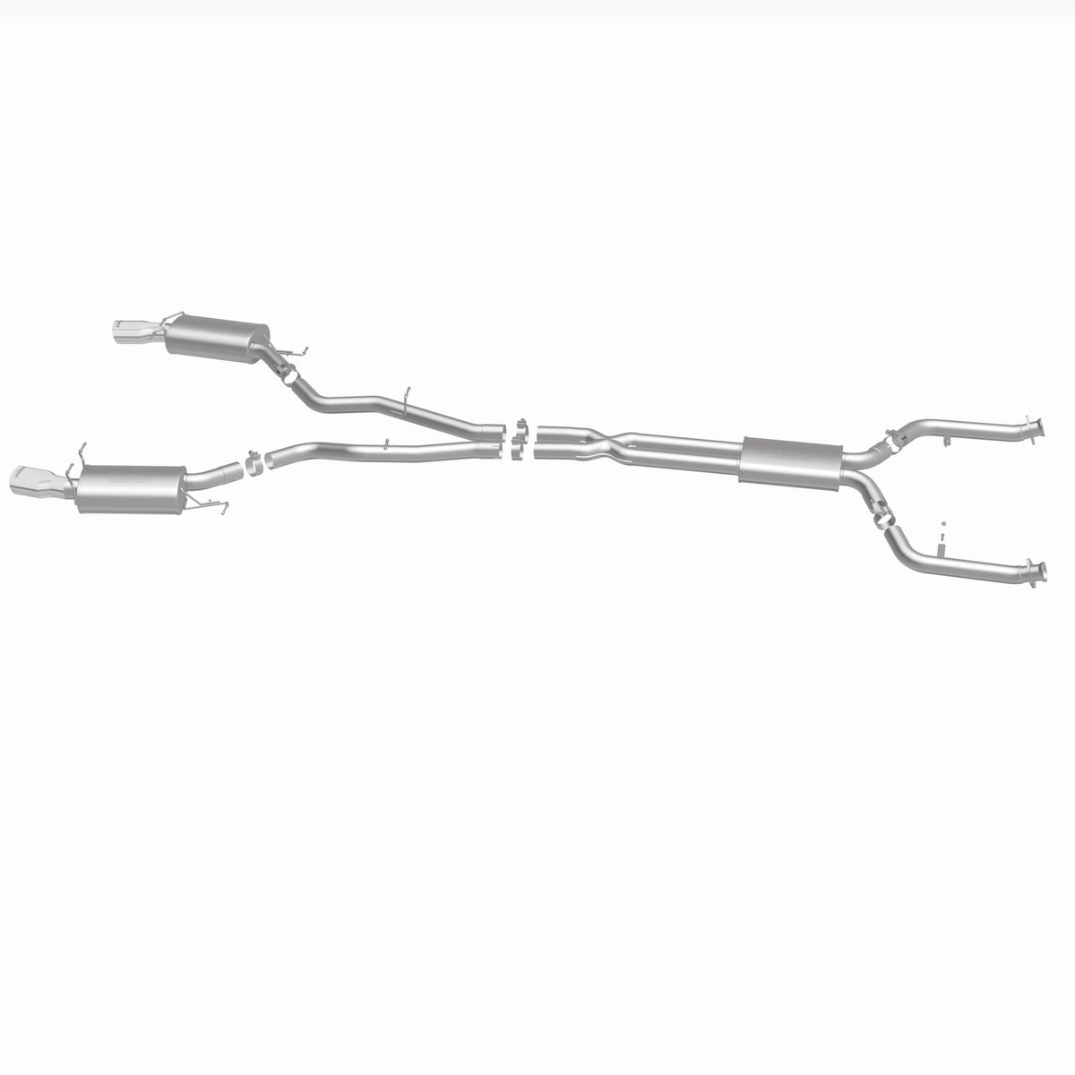 MagnaFlow Exhaust Products 16560 - Touring Series Polished Cat-Back System 2