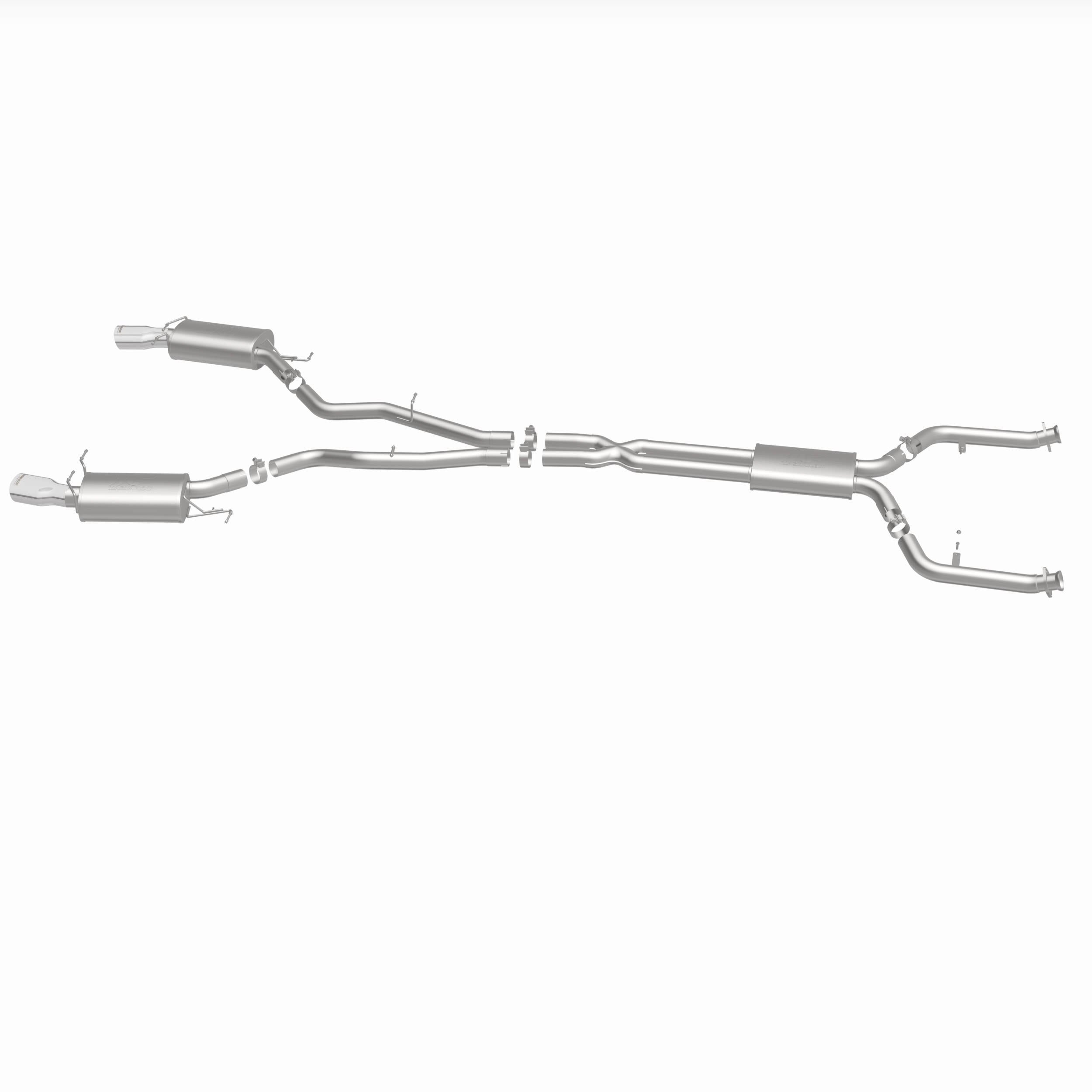 MagnaFlow Exhaust Products 16560 - Touring Series Polished Cat-Back System 2