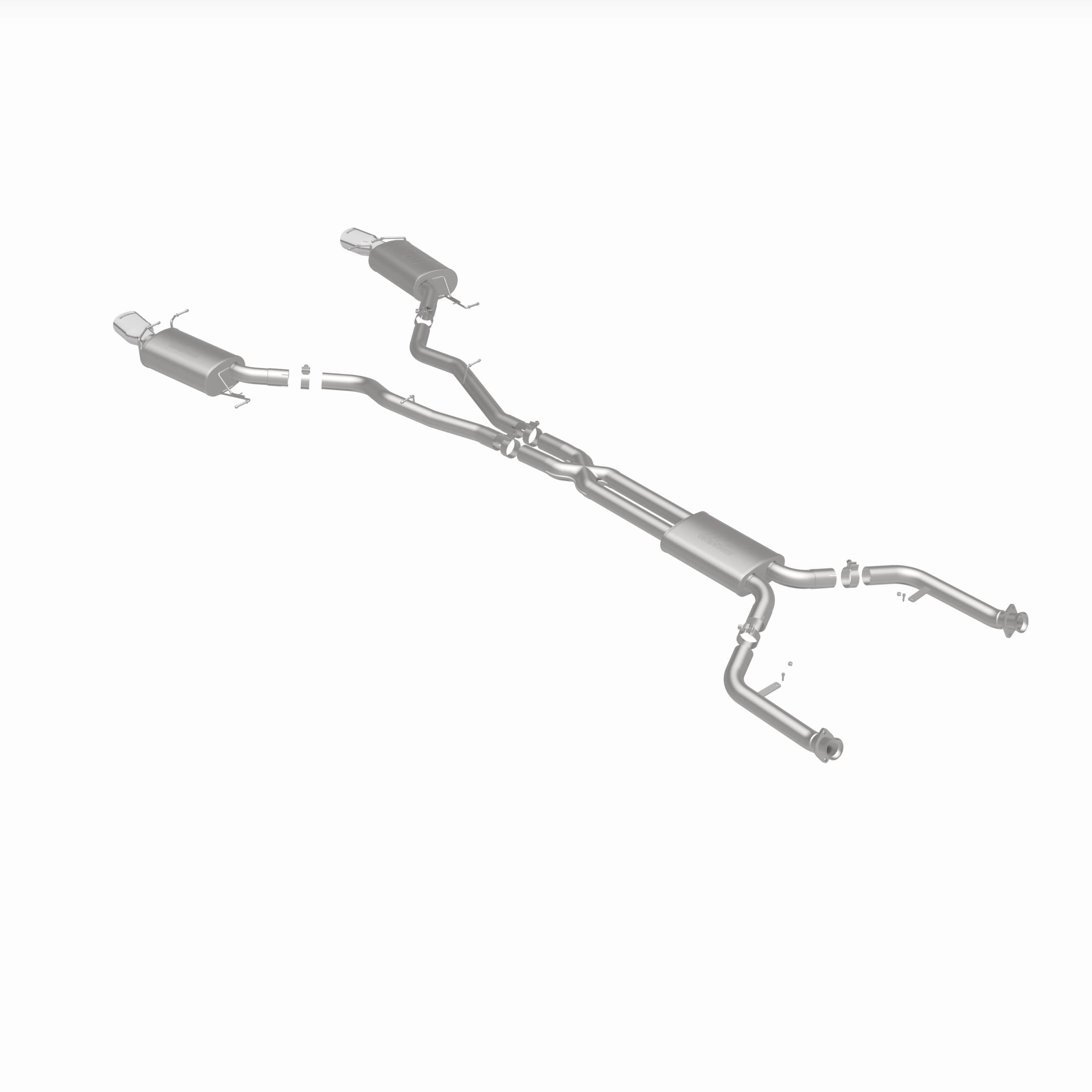 MagnaFlow Exhaust Products 16560 - Touring Series Polished Cat-Back System 4