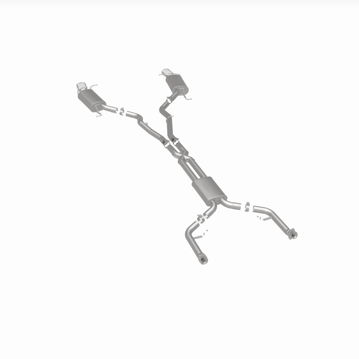 MagnaFlow Exhaust Products 16560 - Touring Series Polished Cat-Back System 5