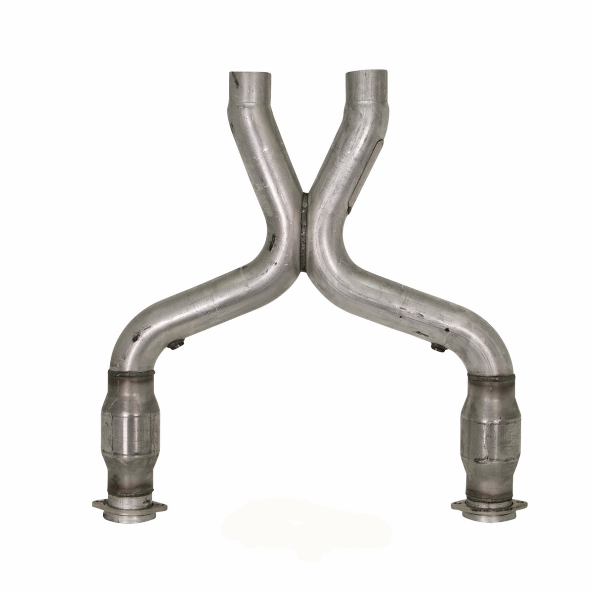 BBK Performance Parts 1658 - 2011-2014 MUSTANG GT 3.0 SHORT MID X PIPE W/ CATALYTIC CONVERTERS 1