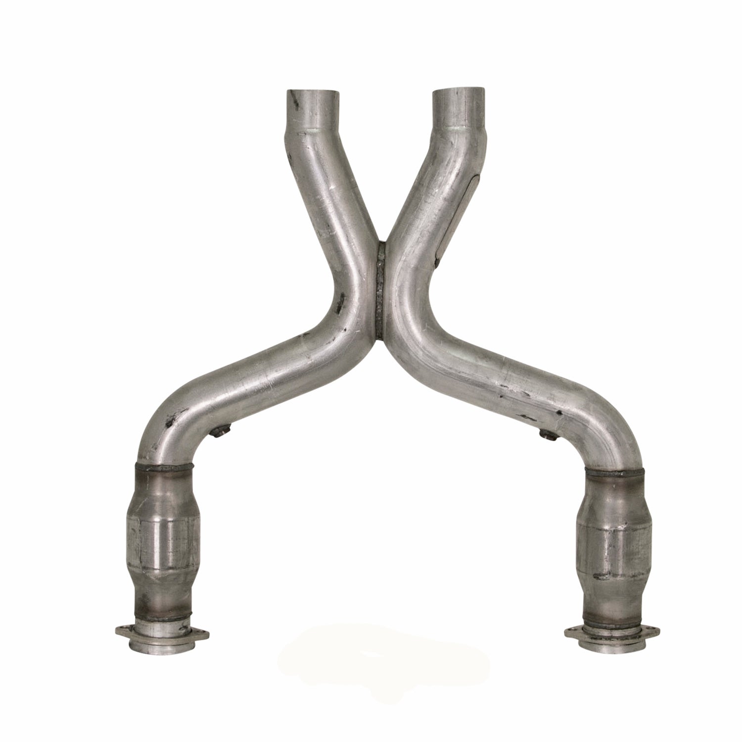 BBK Performance Parts 1658 - 2011-2014 MUSTANG GT 3.0 SHORT MID X PIPE W/ CATALYTIC CONVERTERS 1