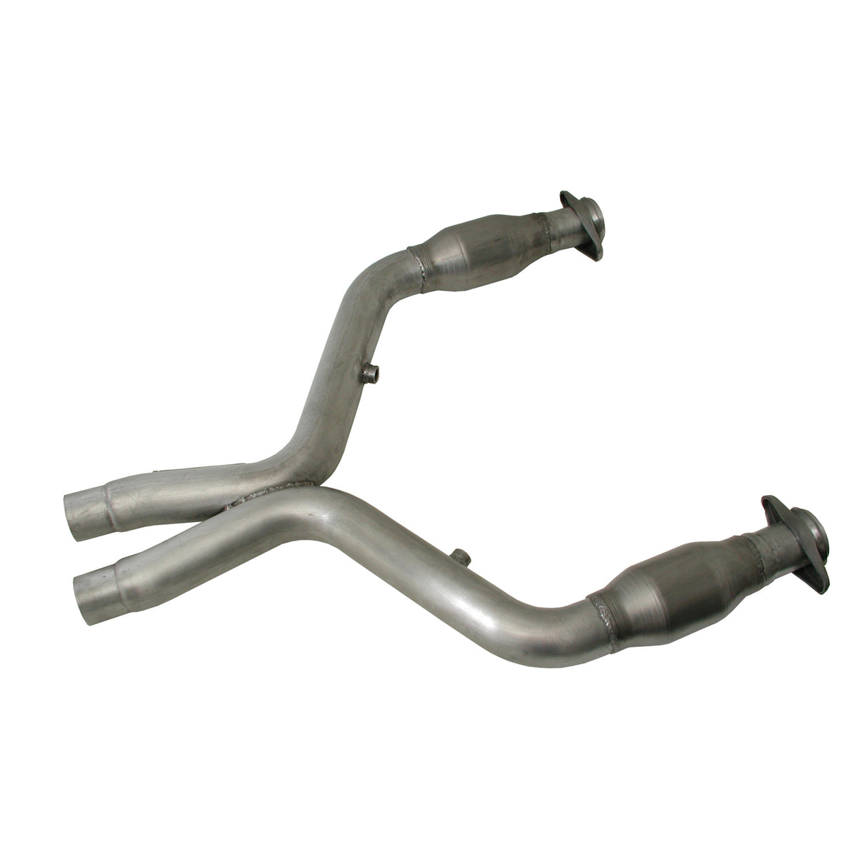 BBK Performance Parts 1658 - 2011-2014 MUSTANG GT 3.0 SHORT MID X PIPE W/ CATALYTIC CONVERTERS 2