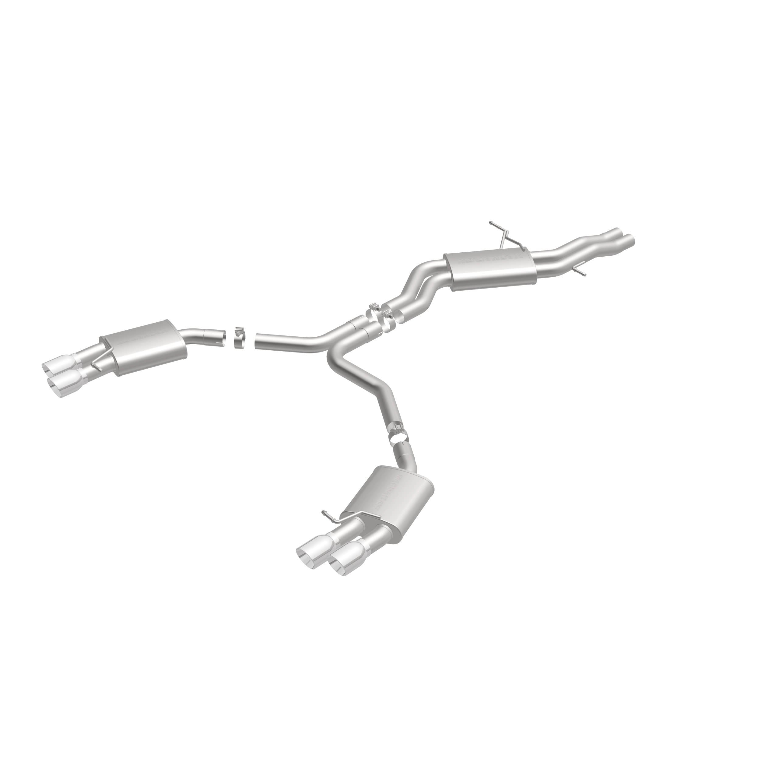 MagnaFlow Exhaust Products 16598 - Sport Series Polished Cat-Back System 4