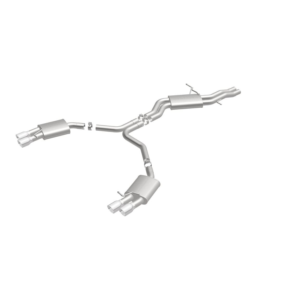 MagnaFlow Exhaust Products 16598 - Sport Series Polished Cat-Back System 5