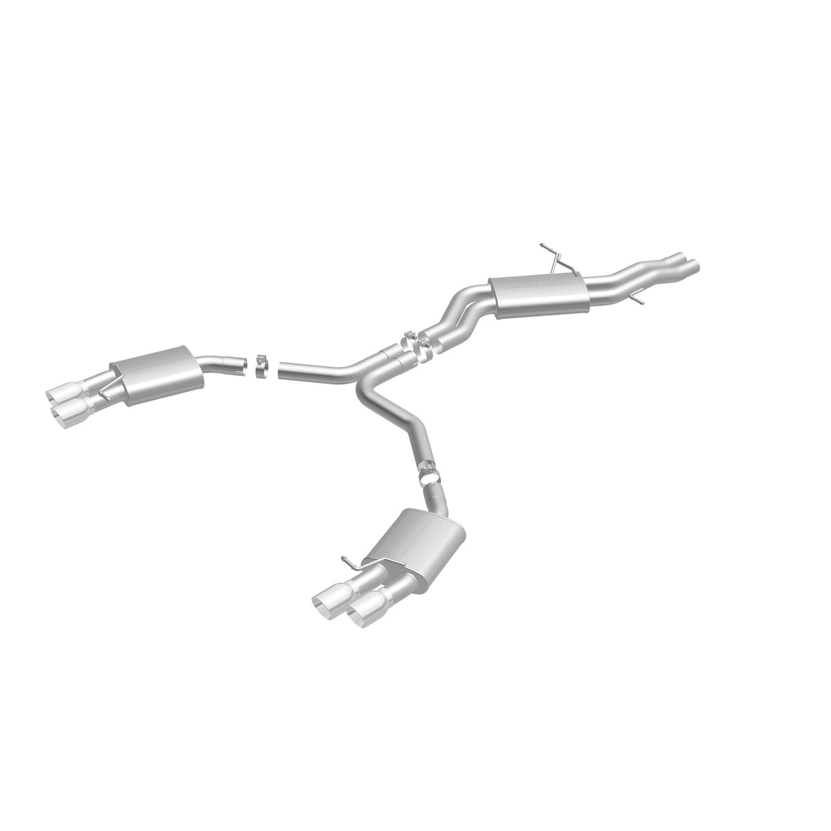 MagnaFlow Exhaust Products 16598 - Sport Series Polished Cat-Back System 5
