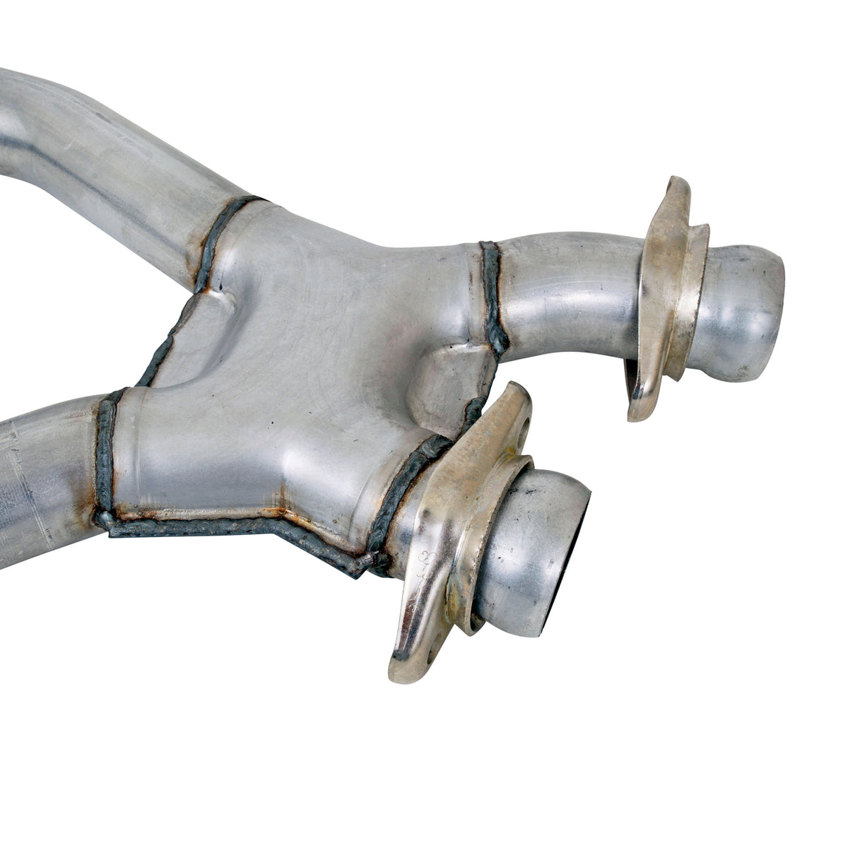 BBK Performance Parts 1659 - 1979-1993 MUSTANG 5.0 2.5 SHORT MID X PIPE W/CONVERTERS 3
