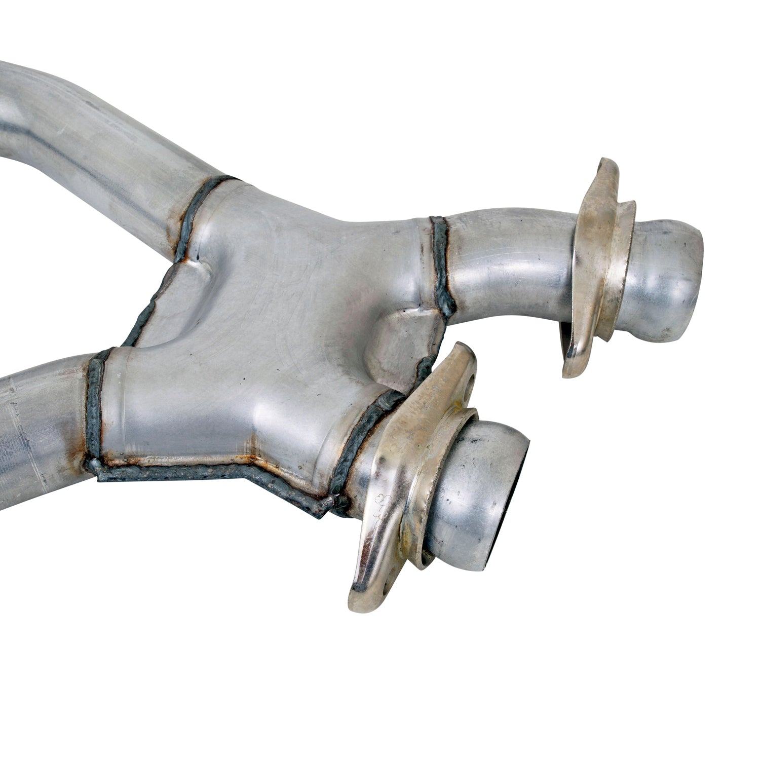 BBK Performance Parts 1659 - 1979-1993 MUSTANG 5.0 2.5 SHORT MID X PIPE W/CONVERTERS 3