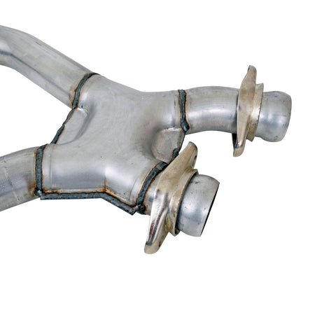 BBK Performance Parts 1659 - 1979-1993 MUSTANG 5.0 2.5 SHORT MID X PIPE W/CONVERTERS 3