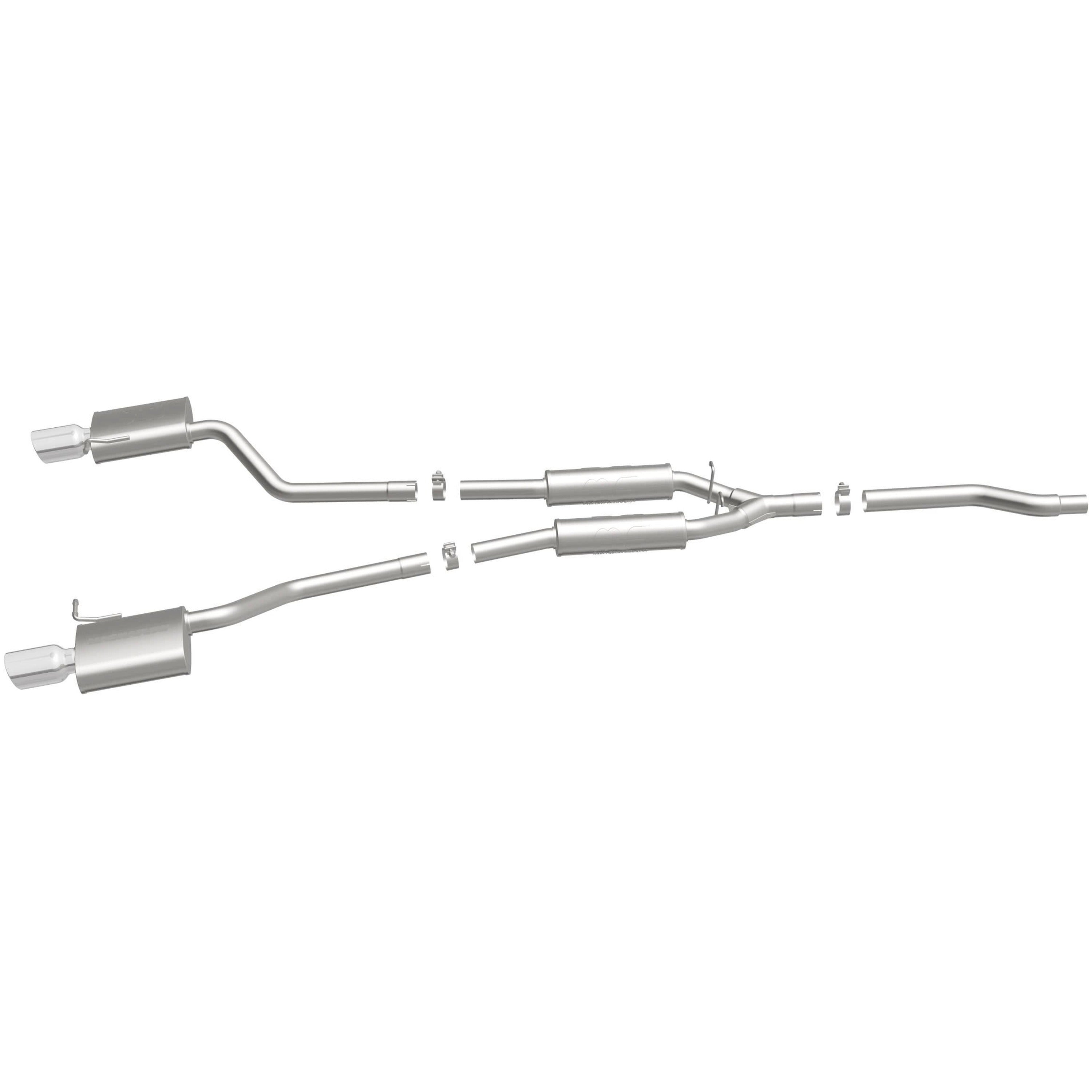 MagnaFlow Exhaust Products 16601 - Touring Series Polished Cat-Back System 2