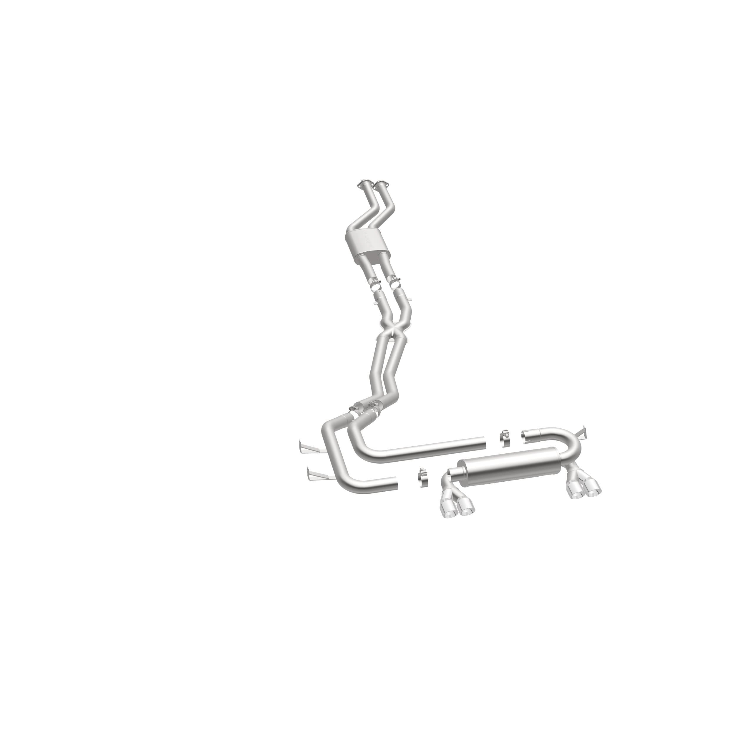 MagnaFlow Exhaust Products 16602 - Sport Series Polished Cat-Back System 2