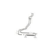 MagnaFlow Exhaust Products 16602 - Sport Series Polished Cat-Back System 4