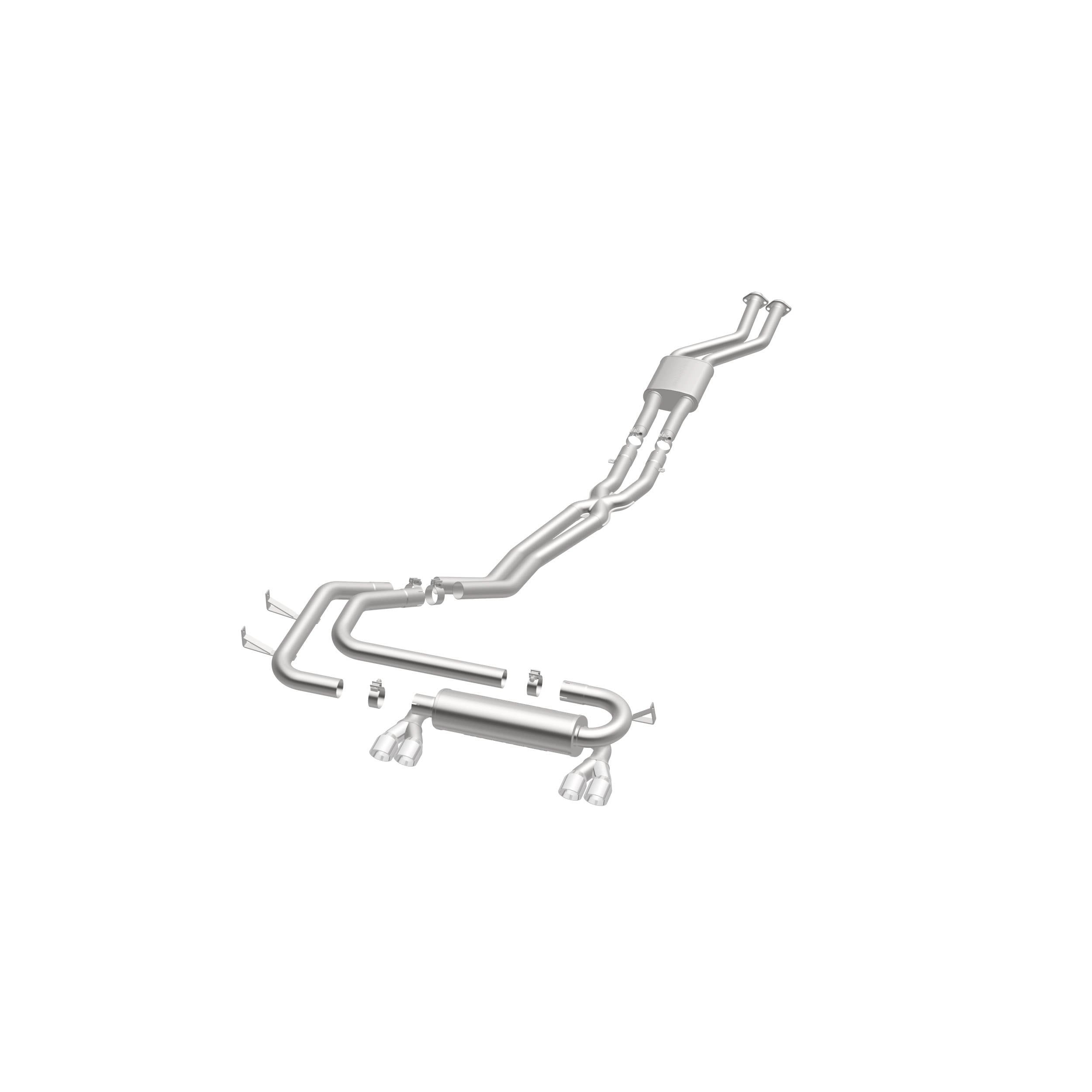 MagnaFlow Exhaust Products 16602 - Sport Series Polished Cat-Back System 5
