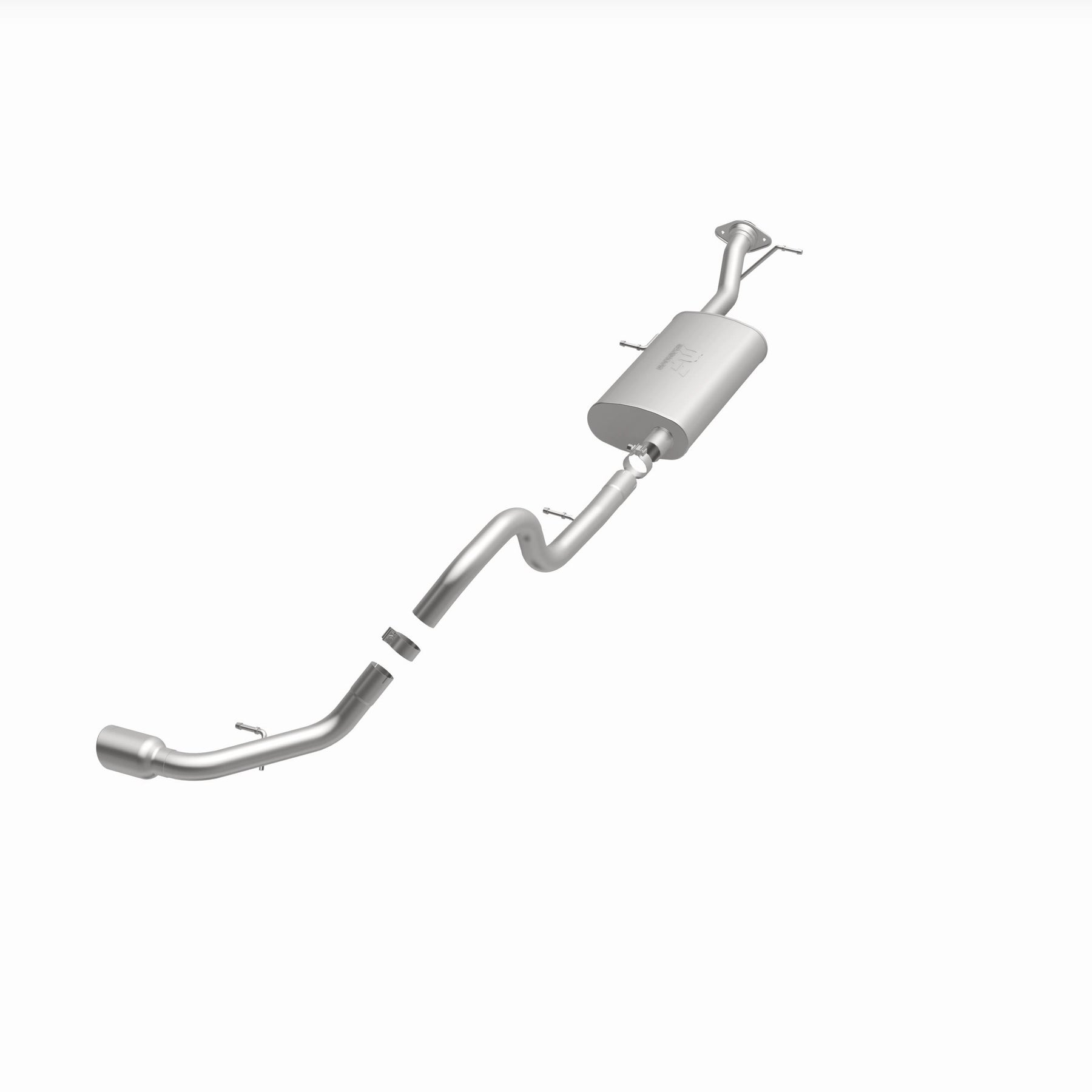 MagnaFlow Exhaust Products 16606 - Street Series Polished Cat-Back System 4