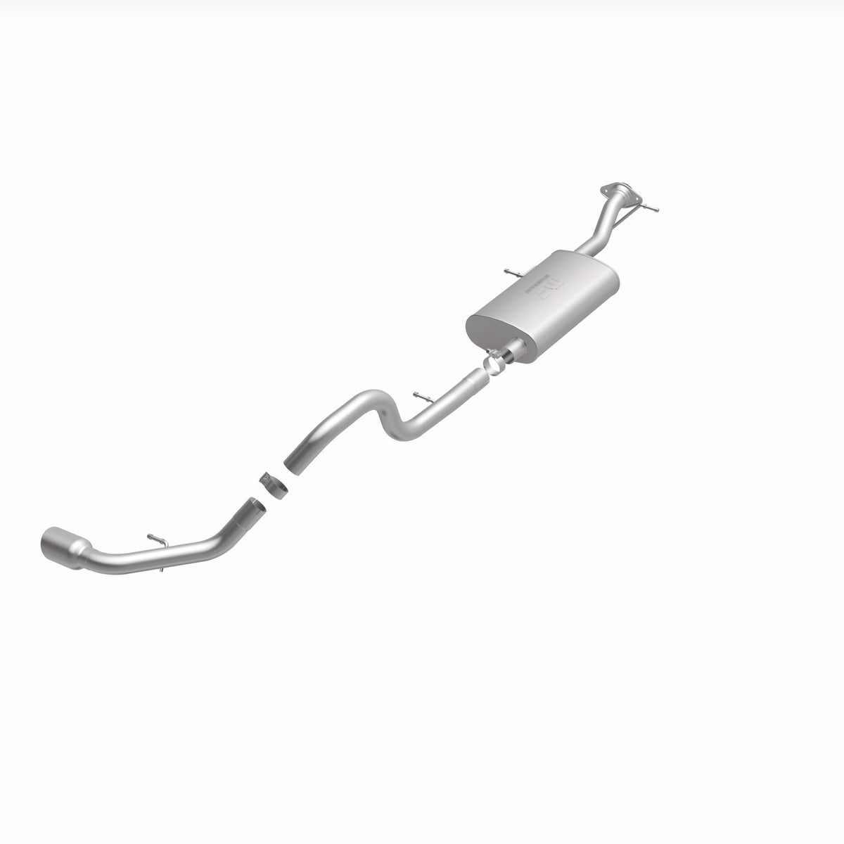 MagnaFlow Exhaust Products 16606 - Street Series Polished Cat-Back System 5