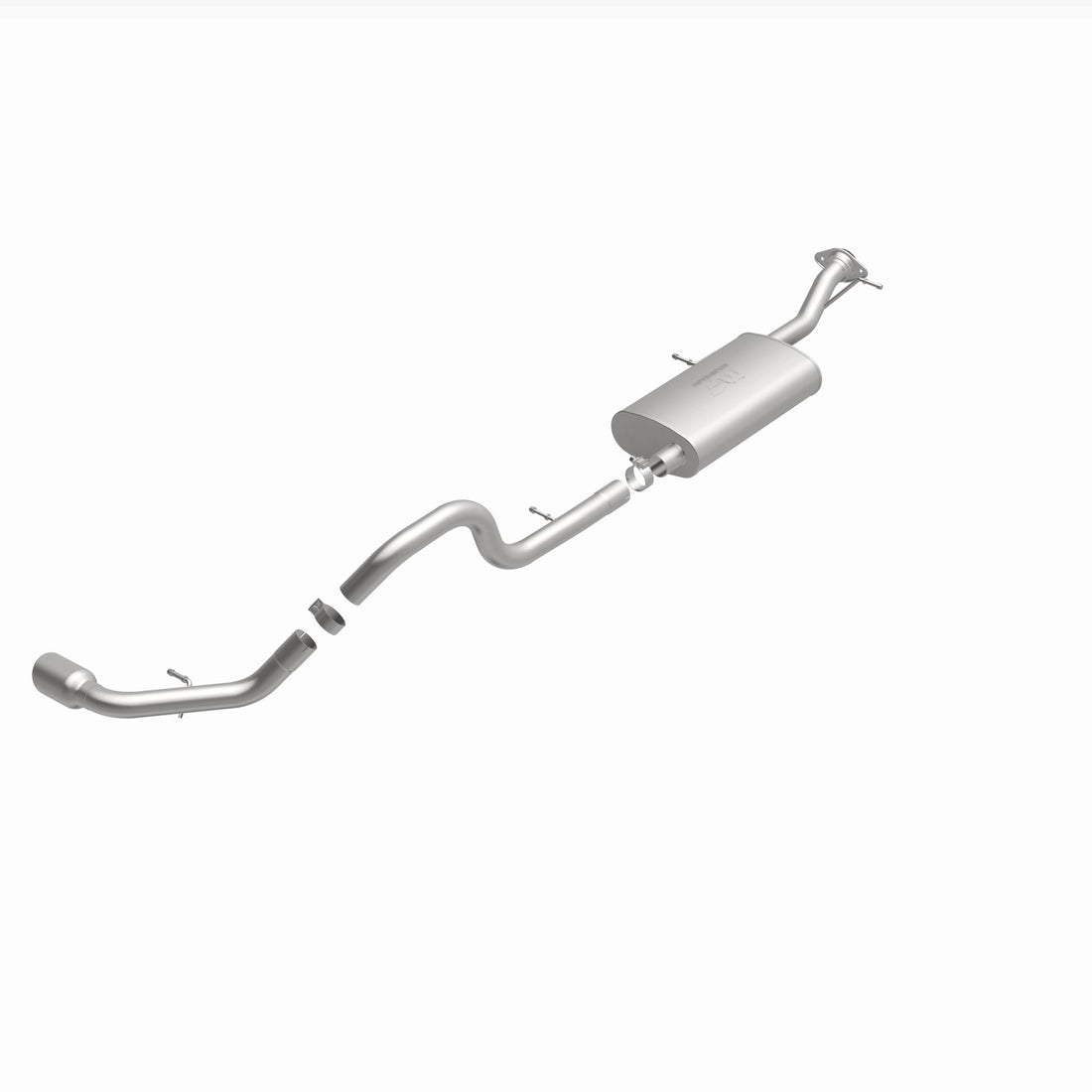 MagnaFlow Exhaust Products 16606 - Street Series Polished Cat-Back System