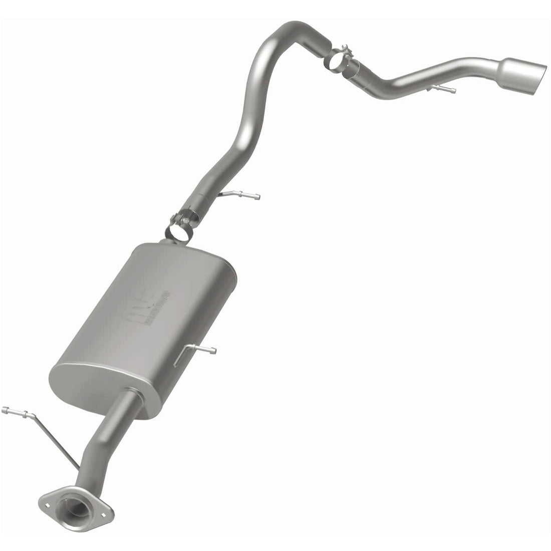 MagnaFlow Exhaust Products 16606 - Street Series Polished Cat-Back System
