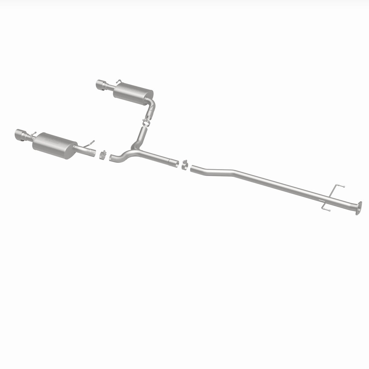 MagnaFlow Exhaust Products 16609 - Street Series Polished Cat-Back System 4