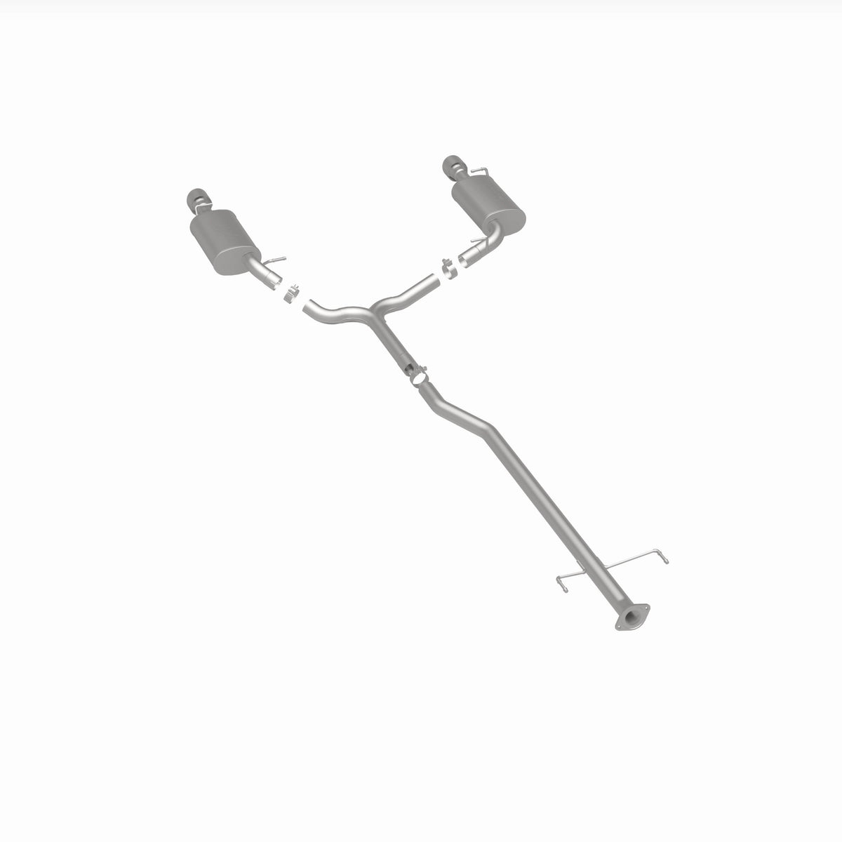 MagnaFlow Exhaust Products 16609 - Street Series Polished Cat-Back System 1