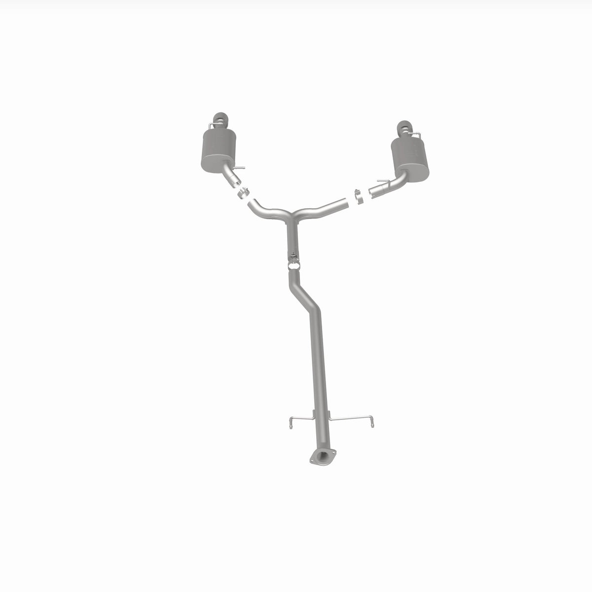 MagnaFlow Exhaust Products 16609 - Street Series Polished Cat-Back System 2
