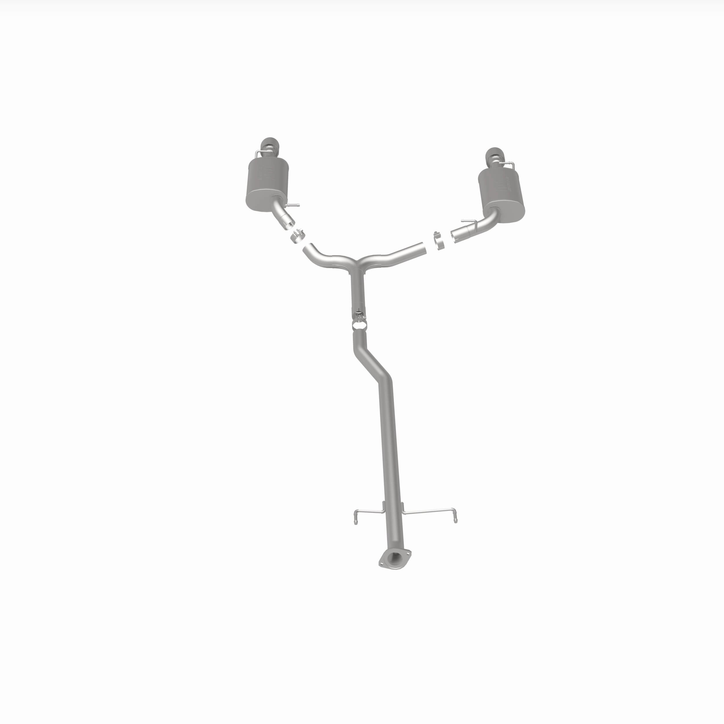 MagnaFlow Exhaust Products 16609 - Street Series Polished Cat-Back System 2