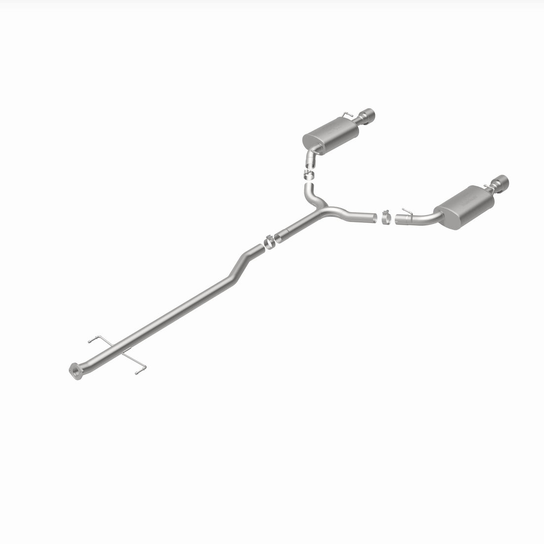 MagnaFlow Exhaust Products 16609 - Street Series Polished Cat-Back System
