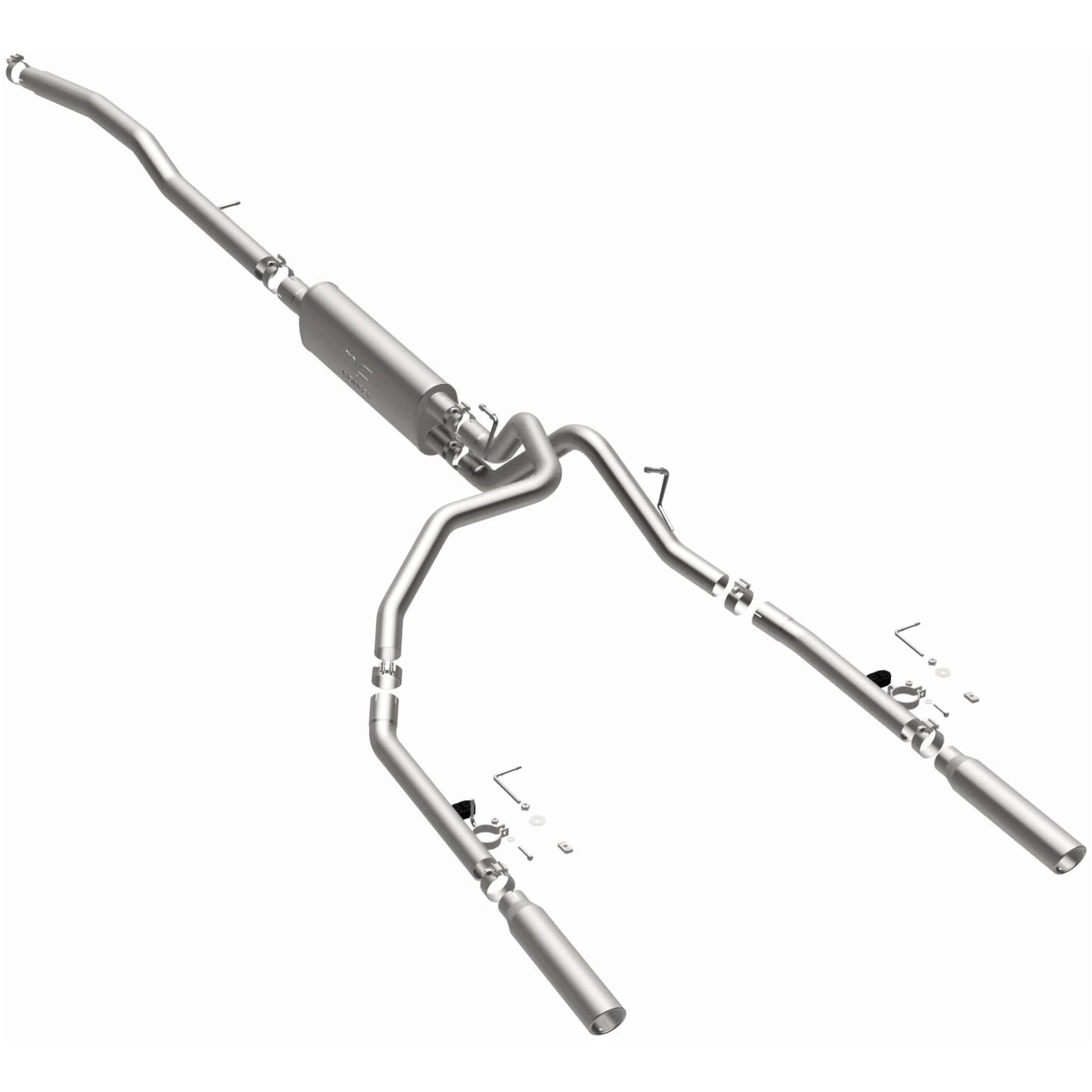 MagnaFlow Exhaust Products 16622 - Street Series Polished Cat-Back System 2