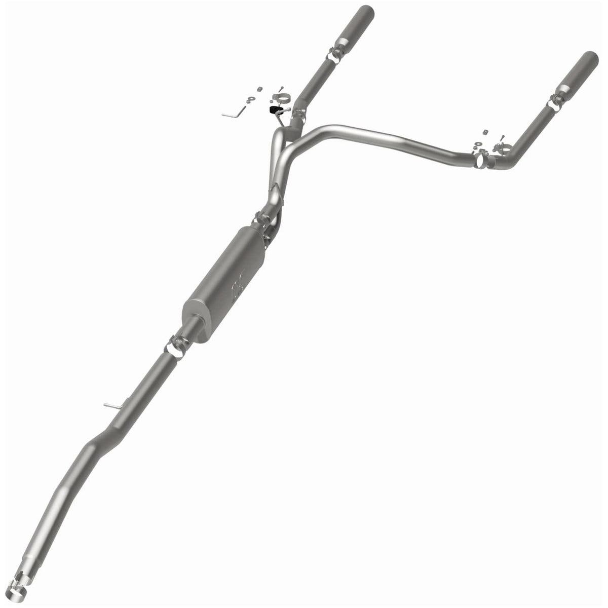 MagnaFlow Exhaust Products 16622 - Street Series Polished Cat-Back System 4
