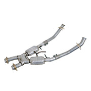 BBK Performance Parts 1662 - 1986-1993 MUSTANG 5.0 2.5 FULL X PIPE W/CONVERTERS 2