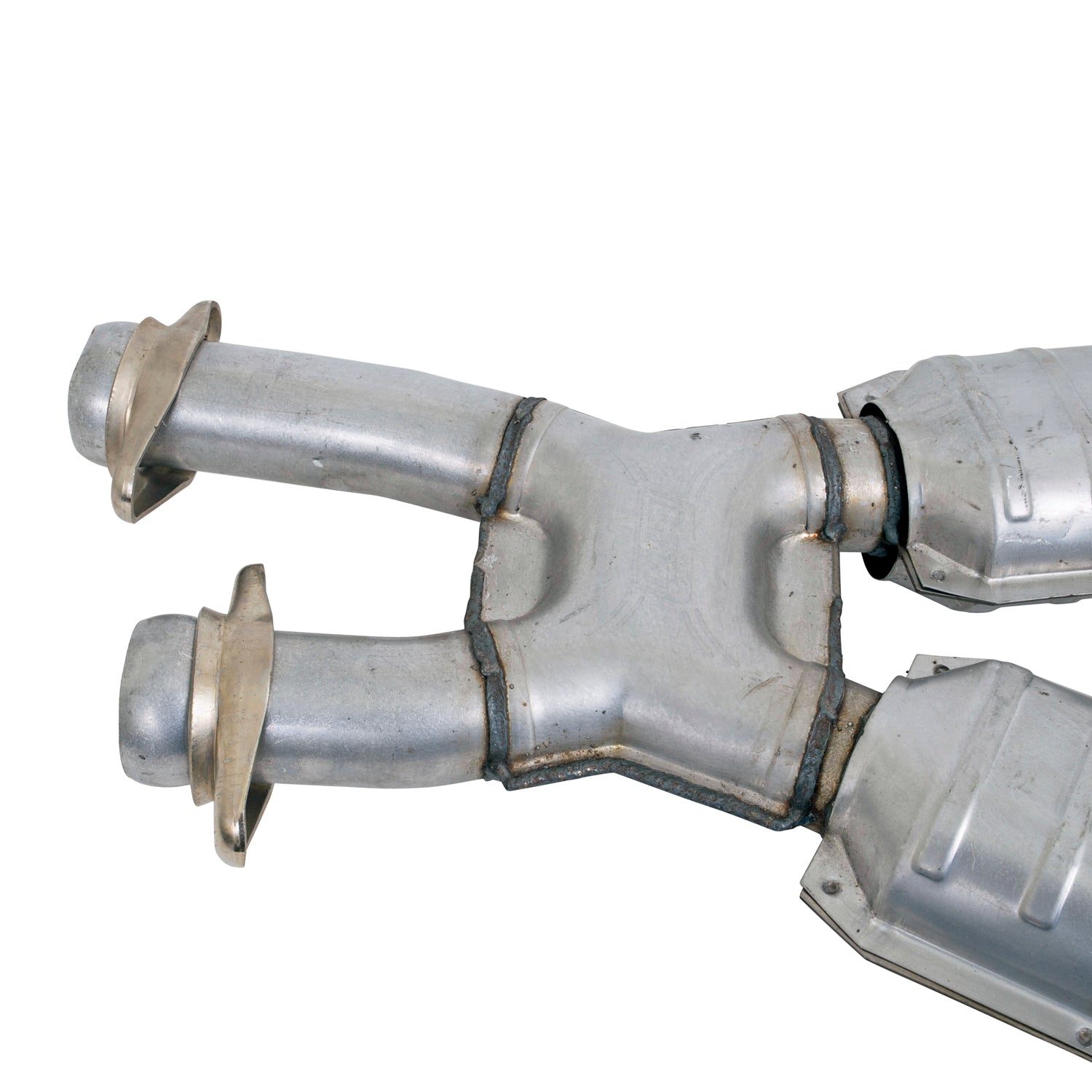 BBK Performance Parts 1662 - 1986-1993 MUSTANG 5.0 2.5 FULL X PIPE W/CONVERTERS 4