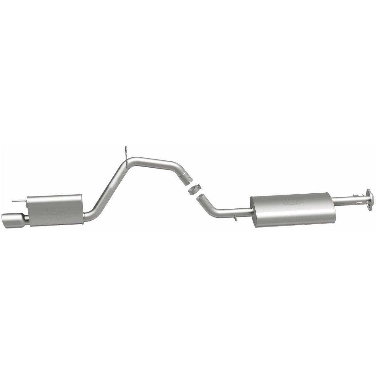 MagnaFlow Exhaust Products 16631 - Street Series Polished Cat-Back System 1