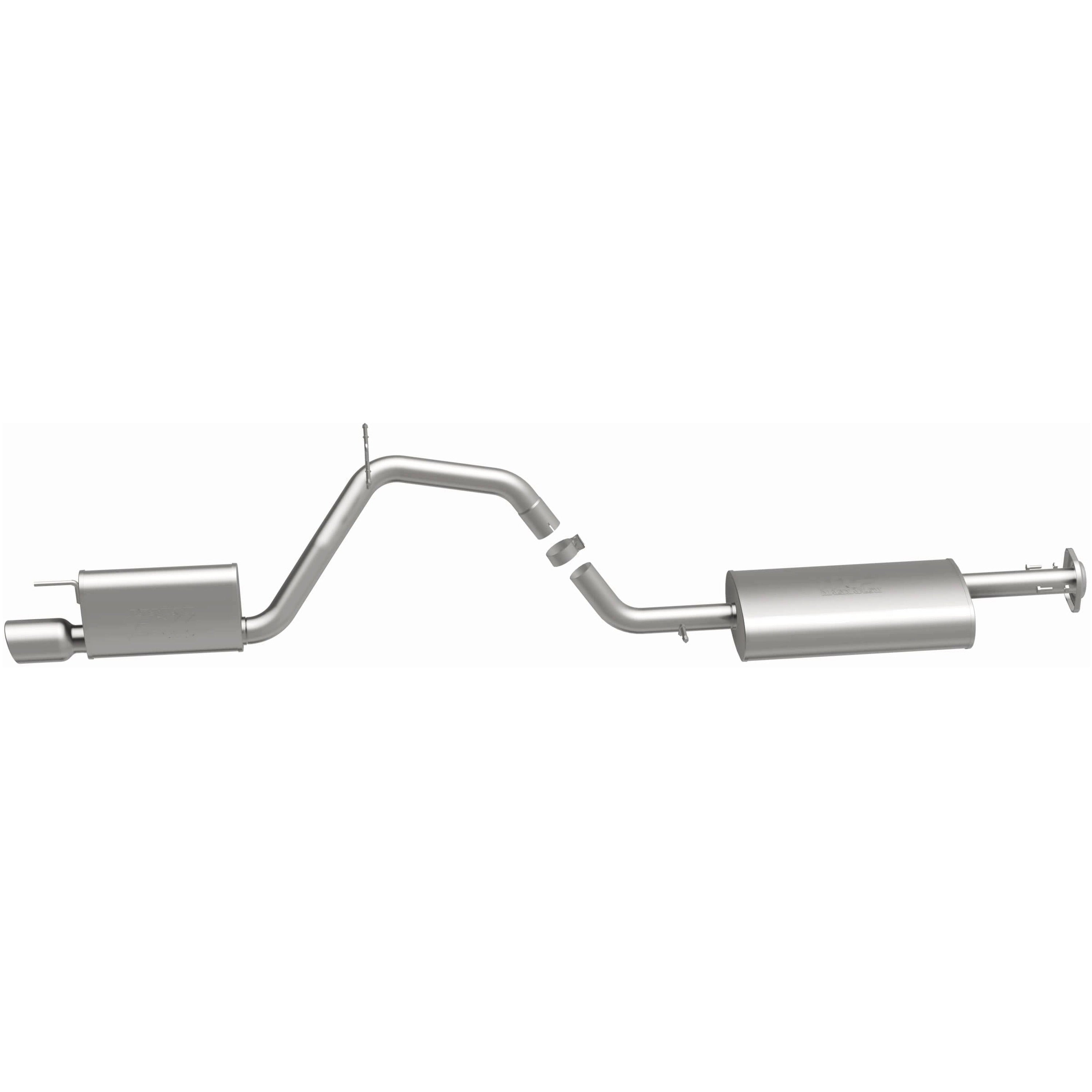 MagnaFlow Exhaust Products 16631 - Street Series Polished Cat-Back System 1
