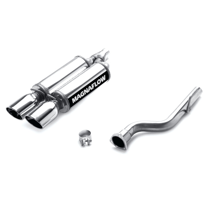 MagnaFlow Exhaust Products 16633 - Street Series Polished Cat-Back System