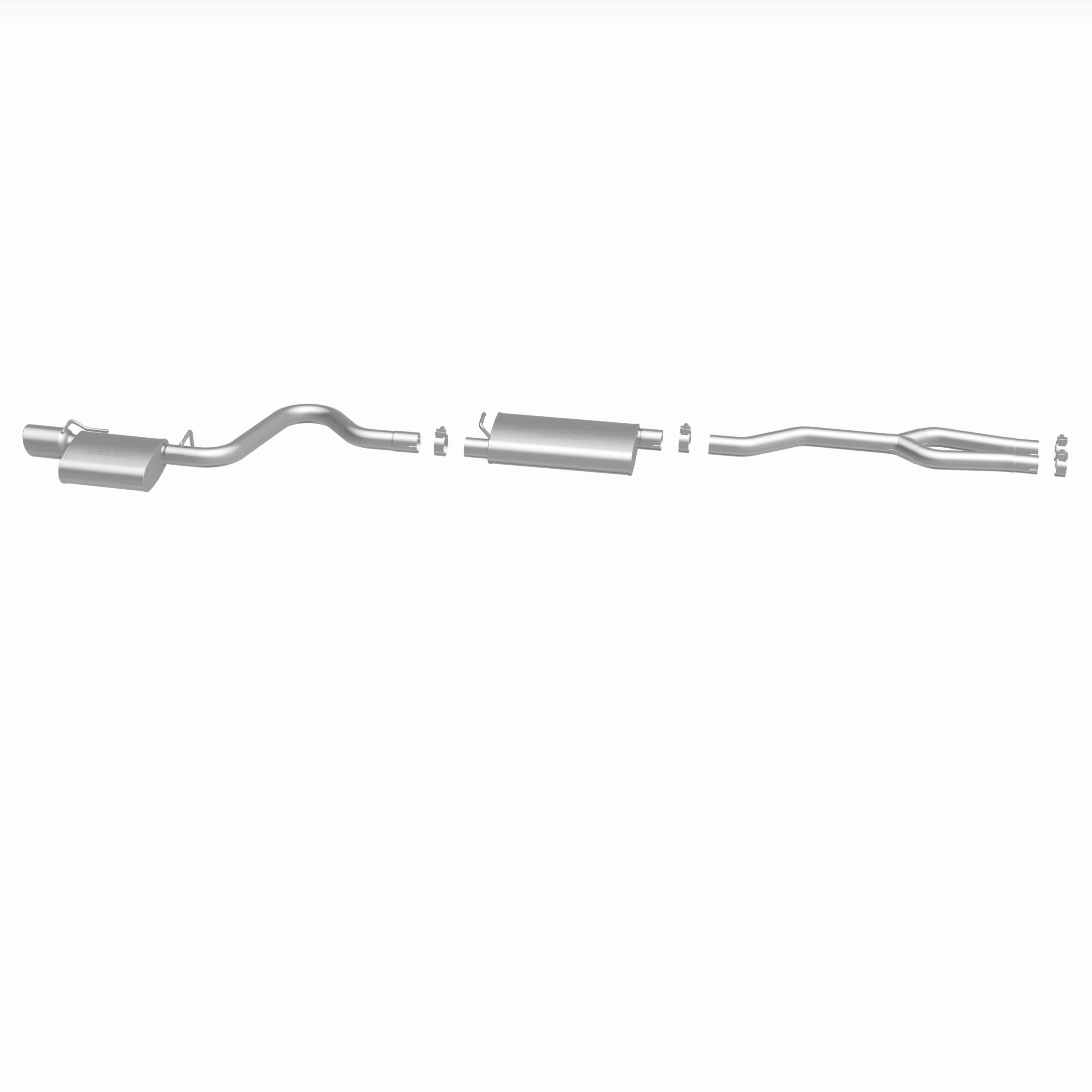 MagnaFlow Exhaust Products 16635 - Street Series Polished Cat-Back System 4