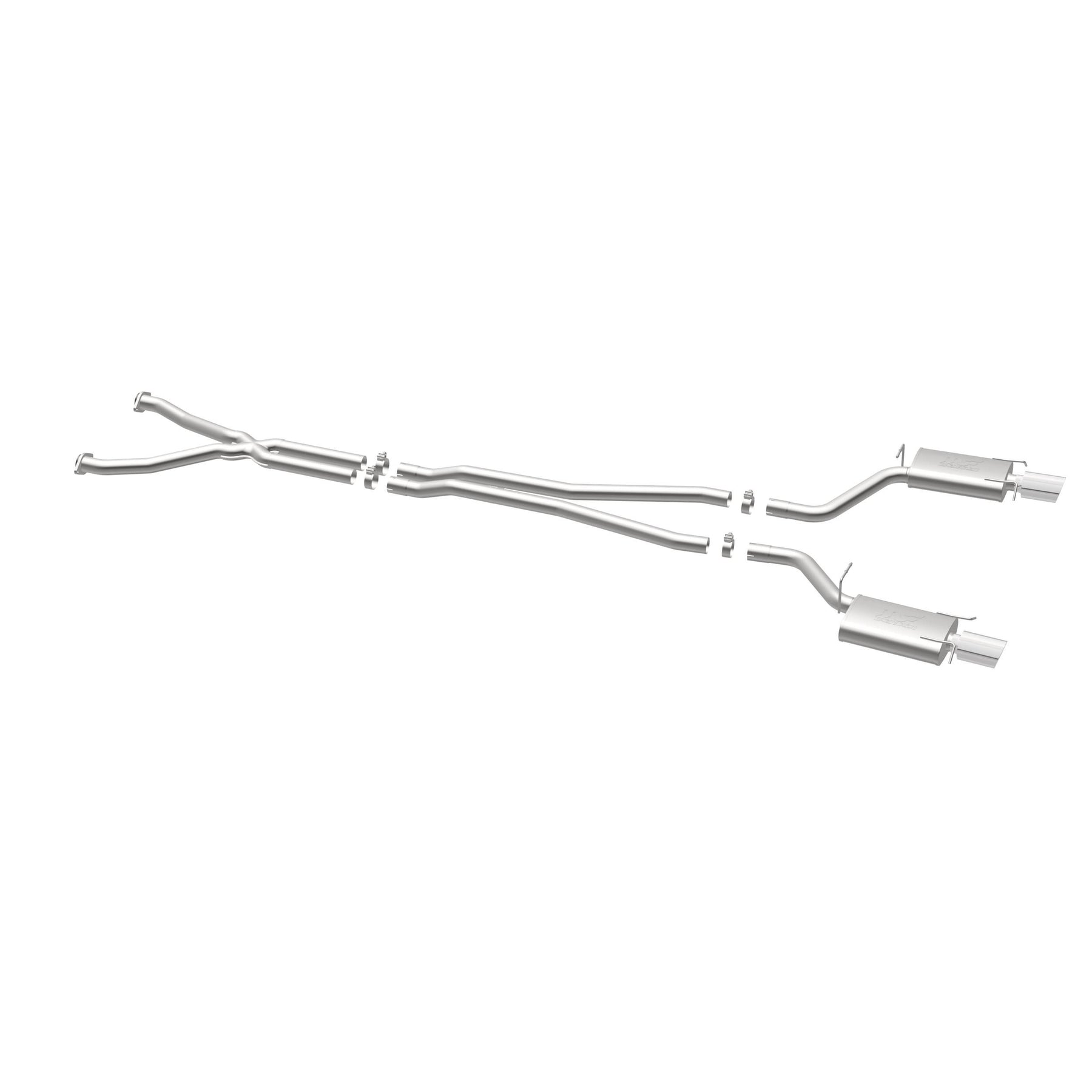 MagnaFlow Exhaust Products 16636 - Street Series Polished Cat-Back System 5
