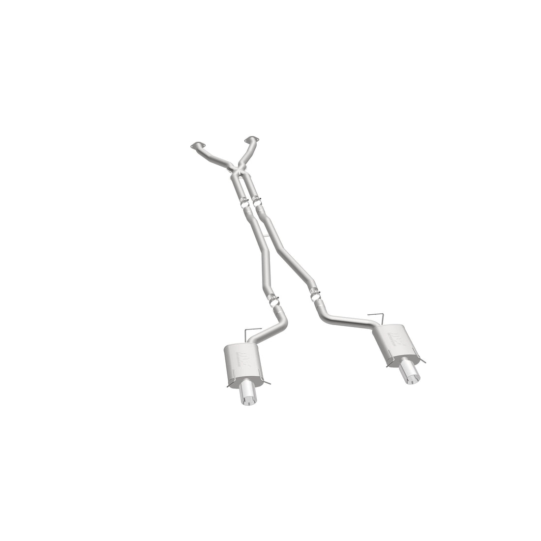 MagnaFlow Exhaust Products 16636 - Street Series Polished Cat-Back System
